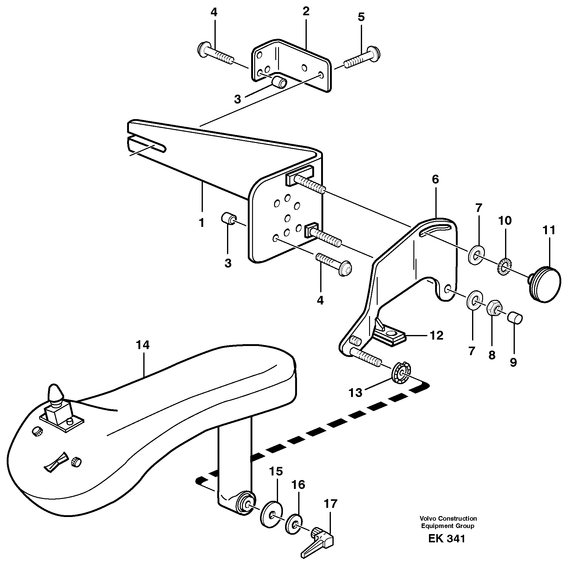 CDC - steering, sheet metal parts. 80266 — volvo parts diagram
