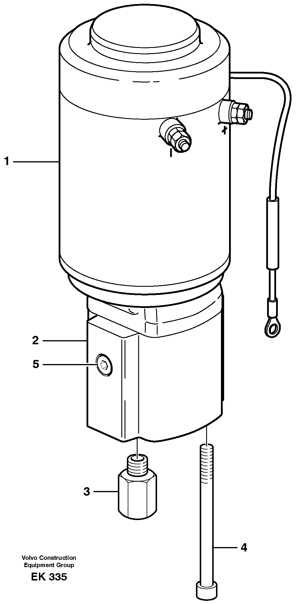 Pump unit.  80267 — volvo parts diagram
