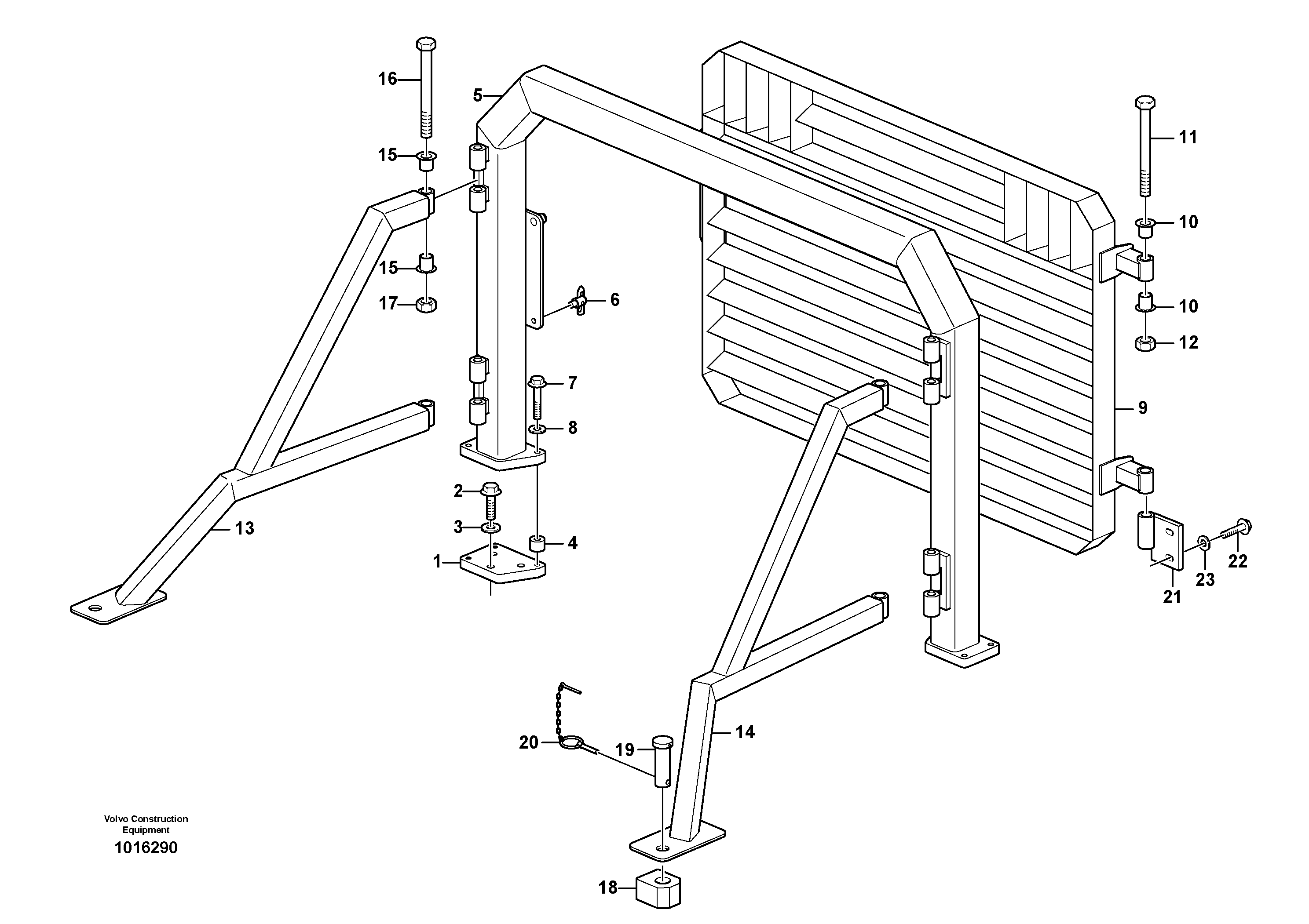 Radiator, kylare. 80874, 83165 — volvo parts diagram