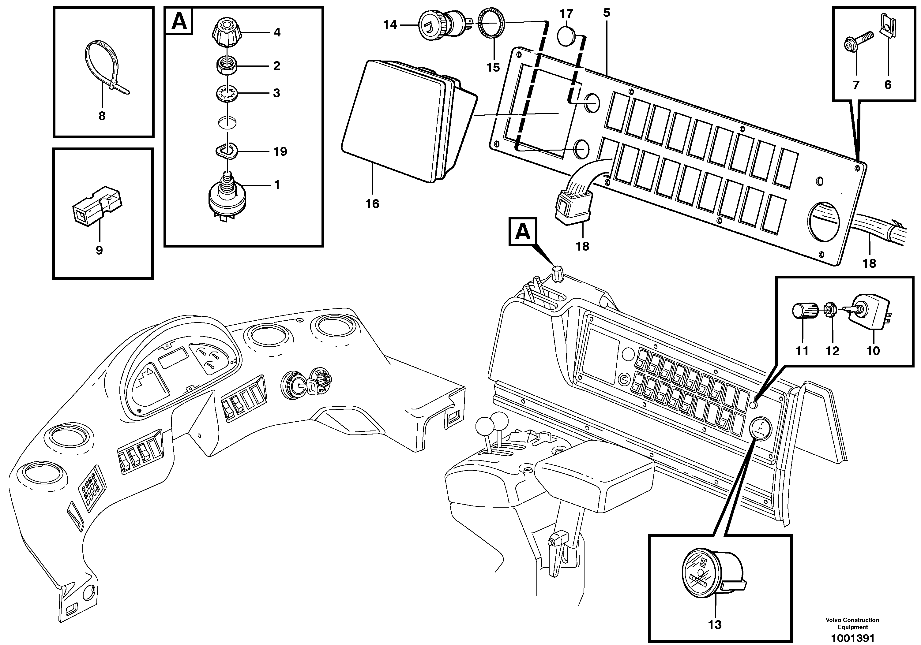 Side panel — volvo parts diagram