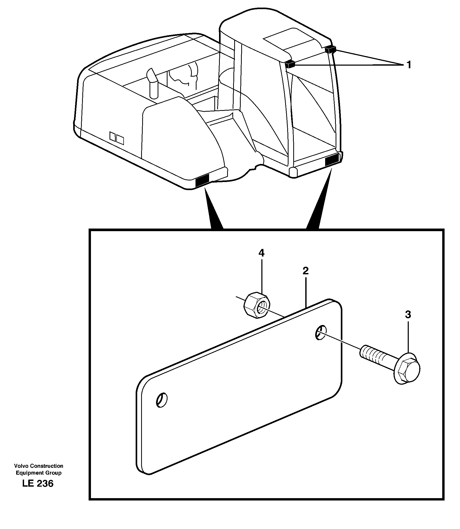 Lighting, front — volvo parts diagram