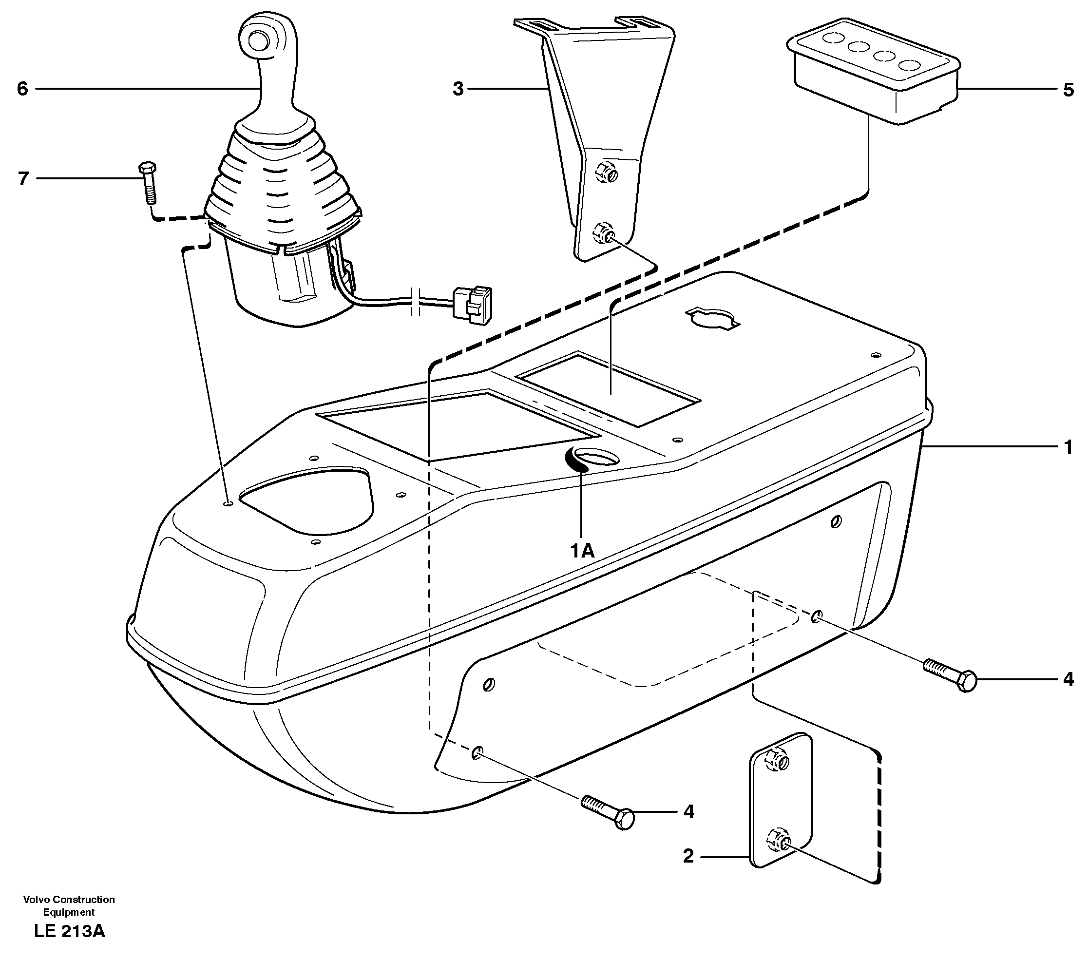 Side panel right — volvo parts diagram