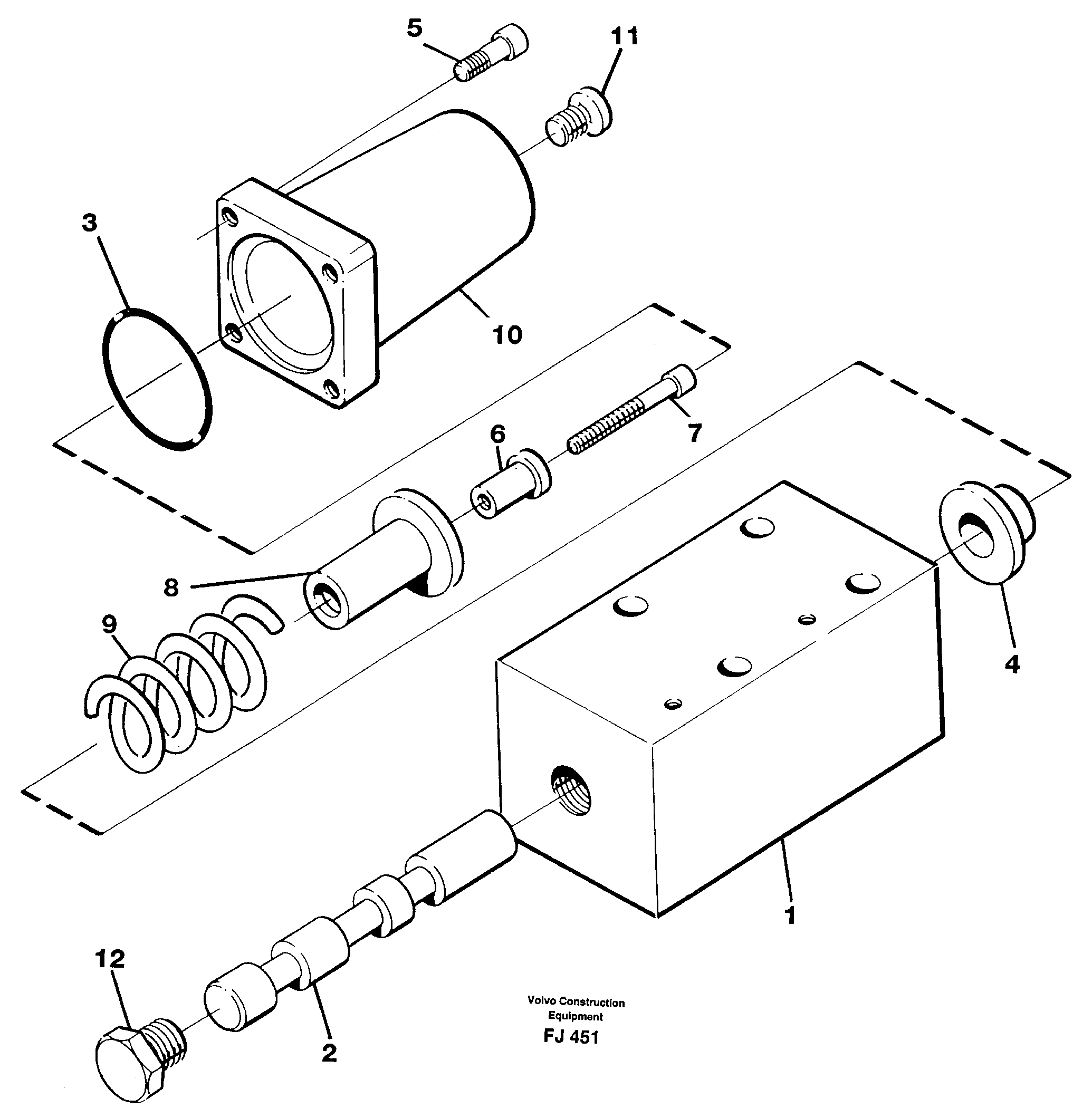 Float position valve — volvo parts diagram