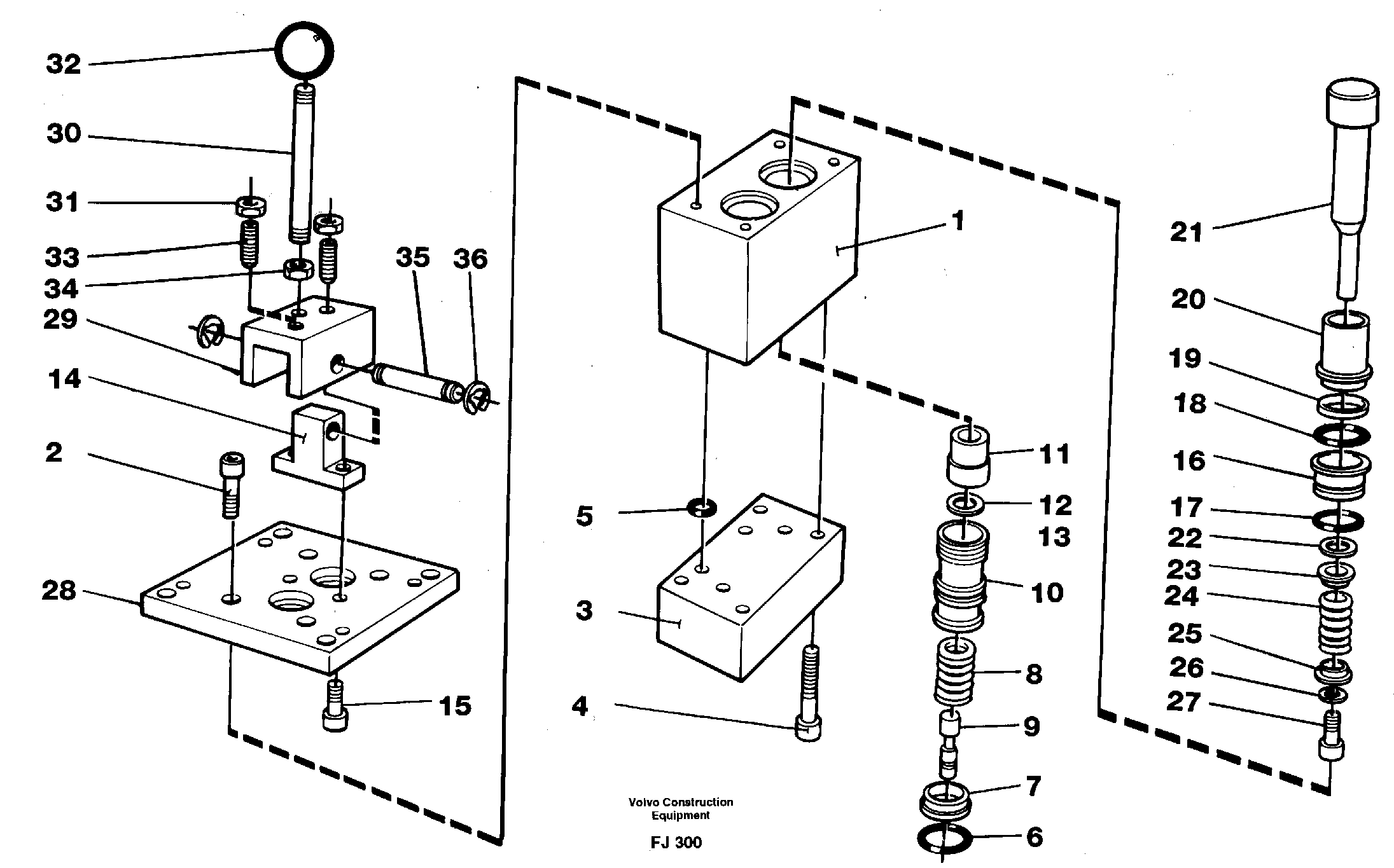 Control pressure valve — volvo parts diagram