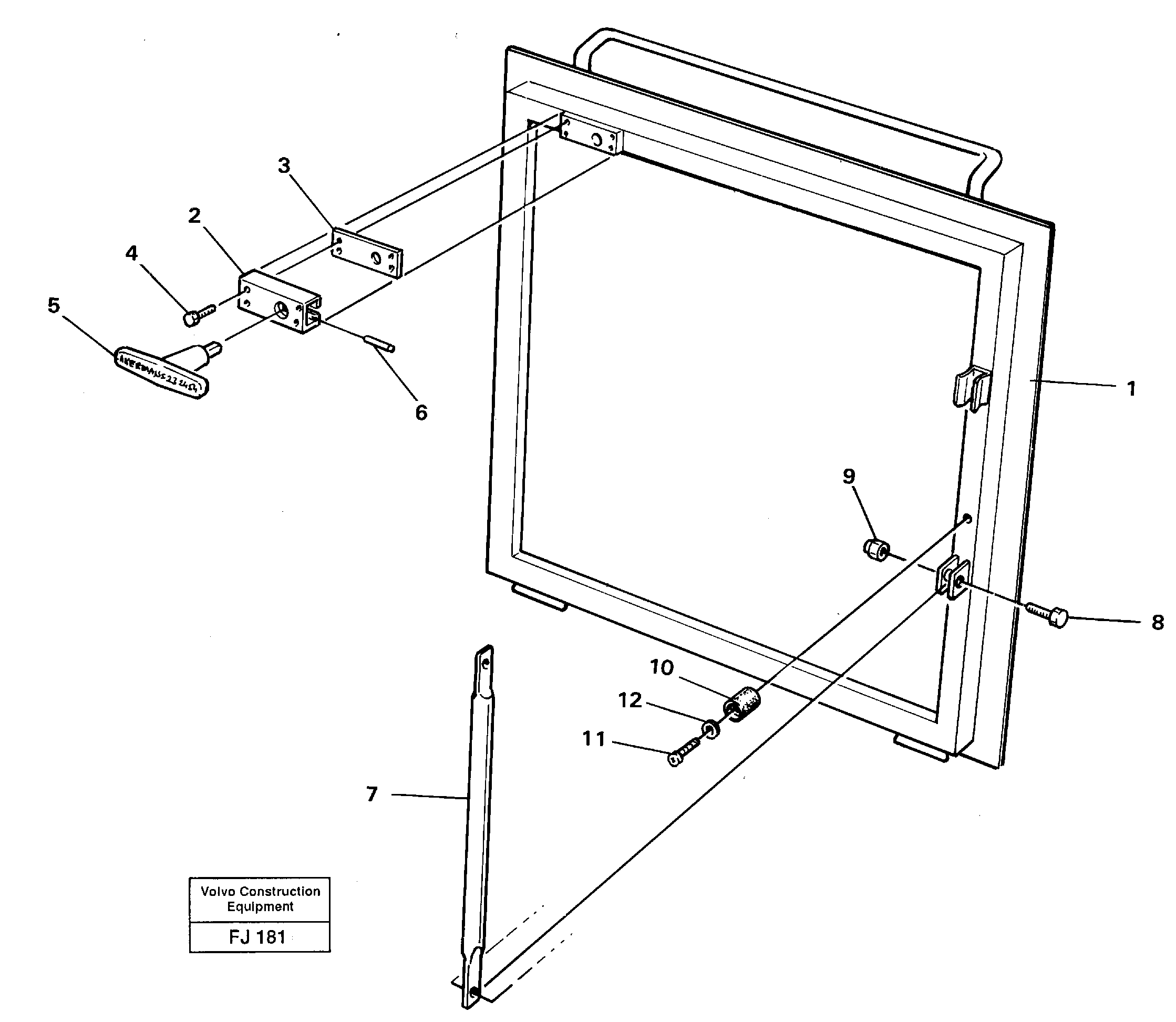 Hatch, valve housing — volvo parts diagram