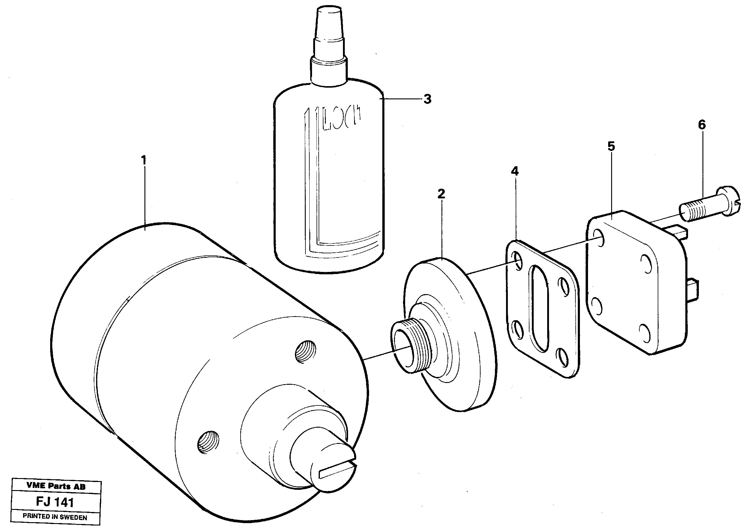 Potentiometer — volvo parts diagram