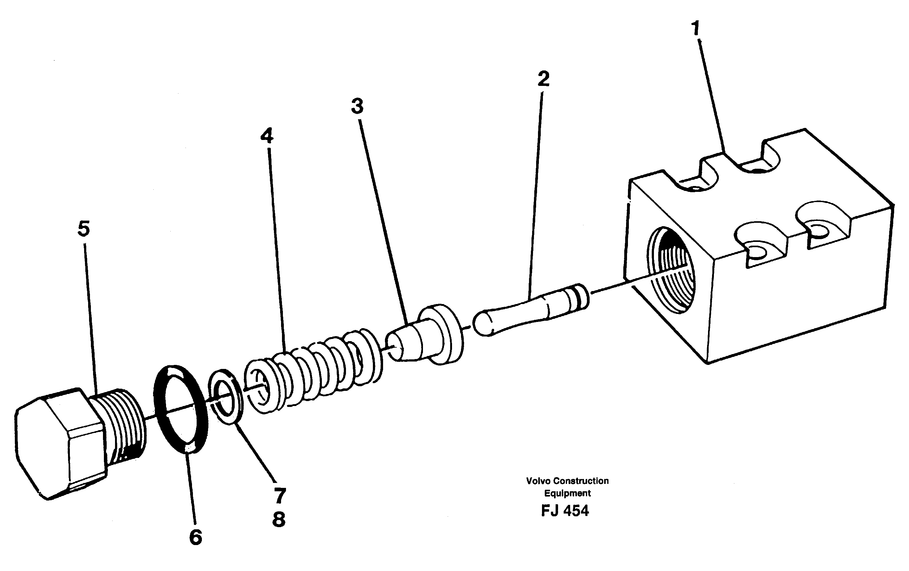 Pressure lim. valve — volvo parts diagram