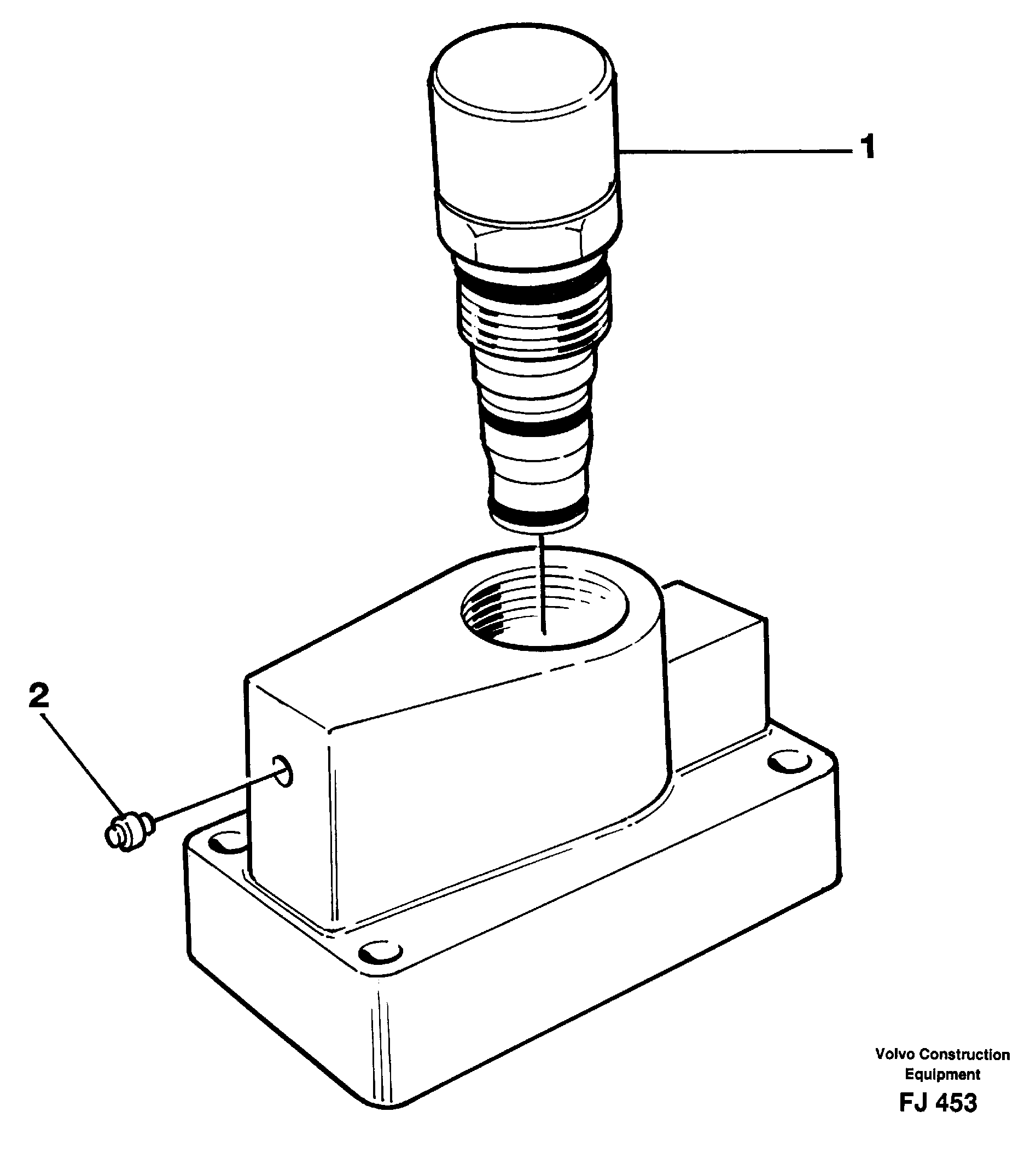 Pressure limiting valve — volvo parts diagram