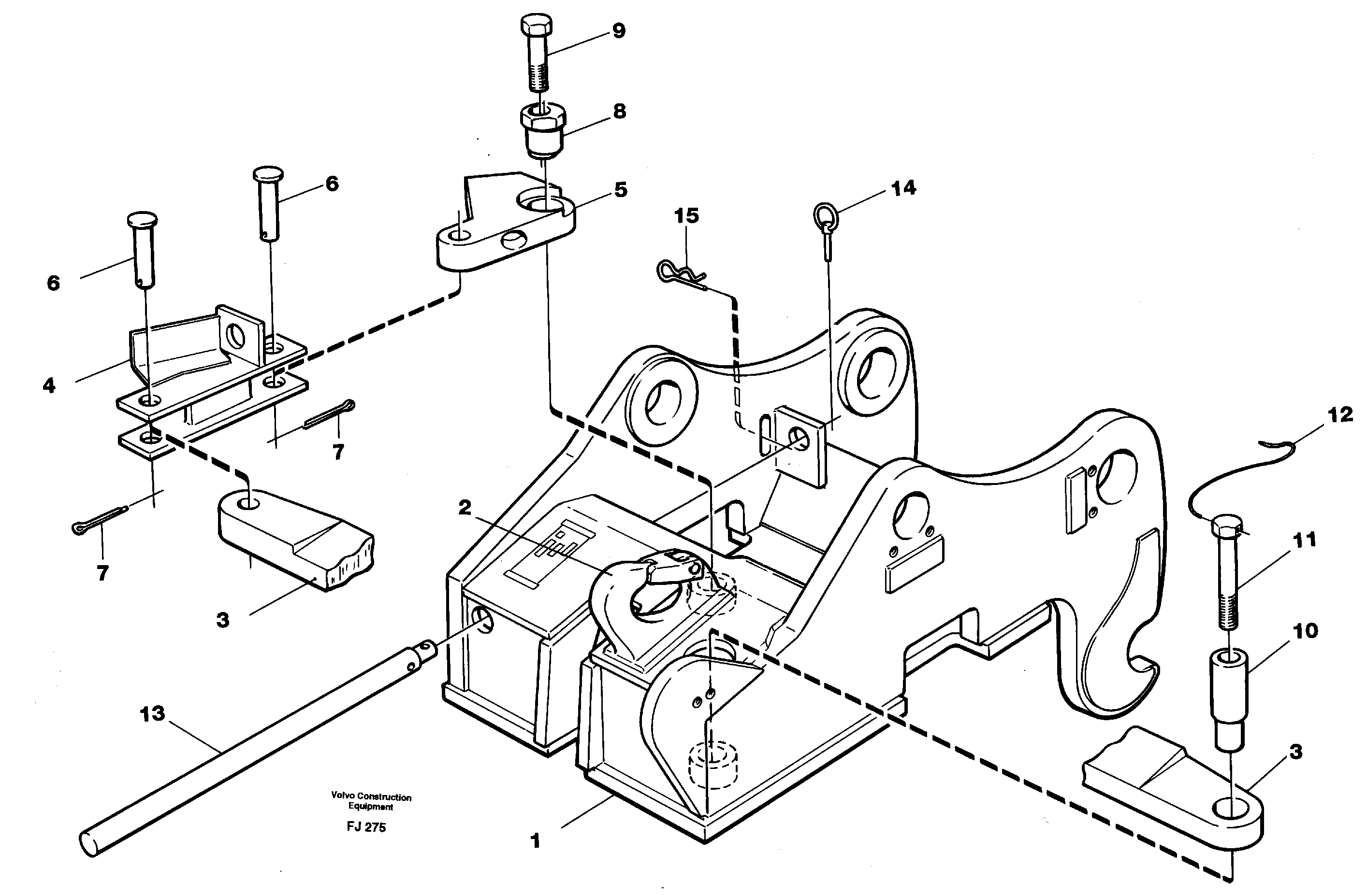 Quickfit, mechanical  14255326 — volvo parts diagram