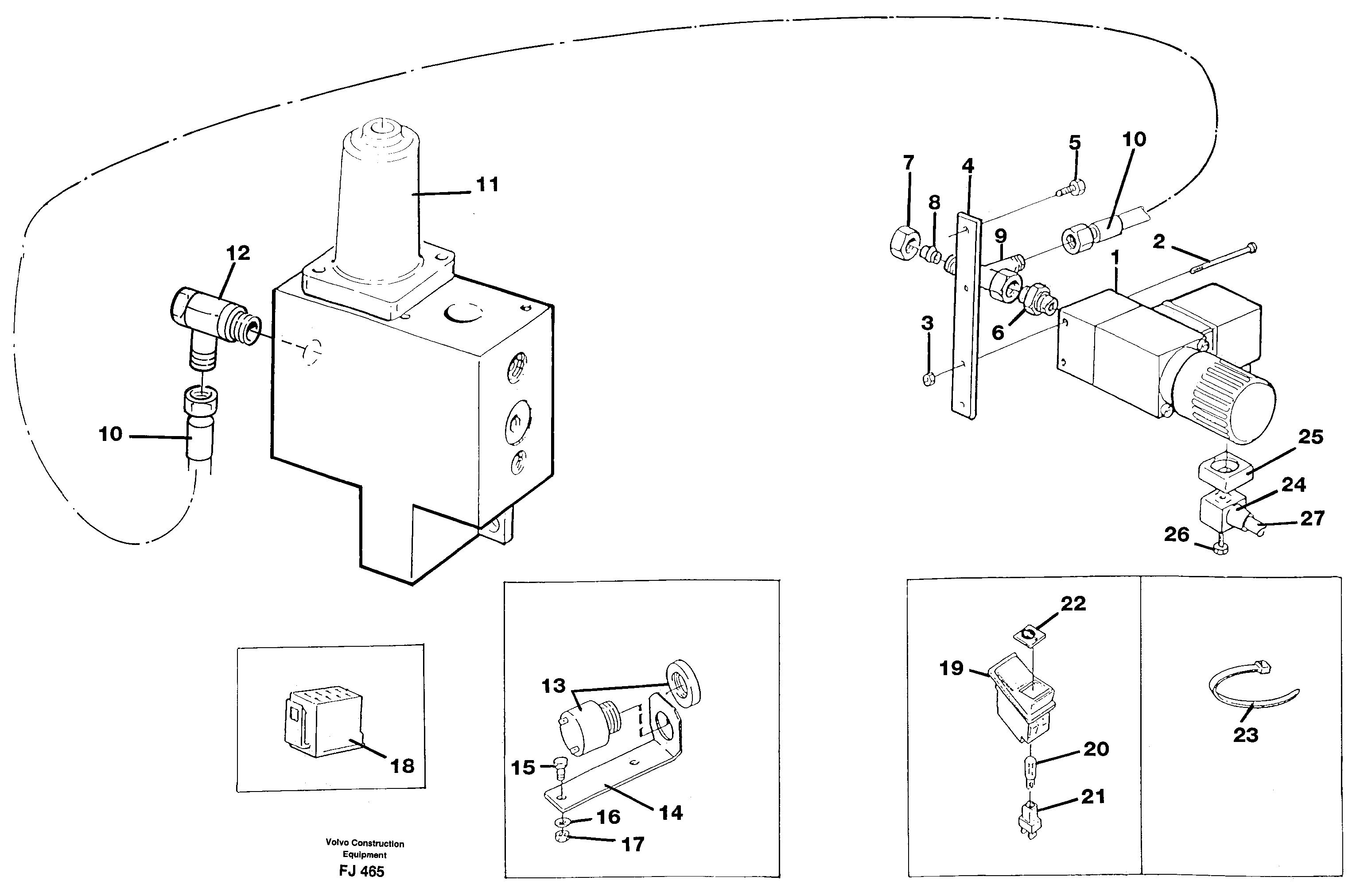 Overload protection — volvo parts diagram