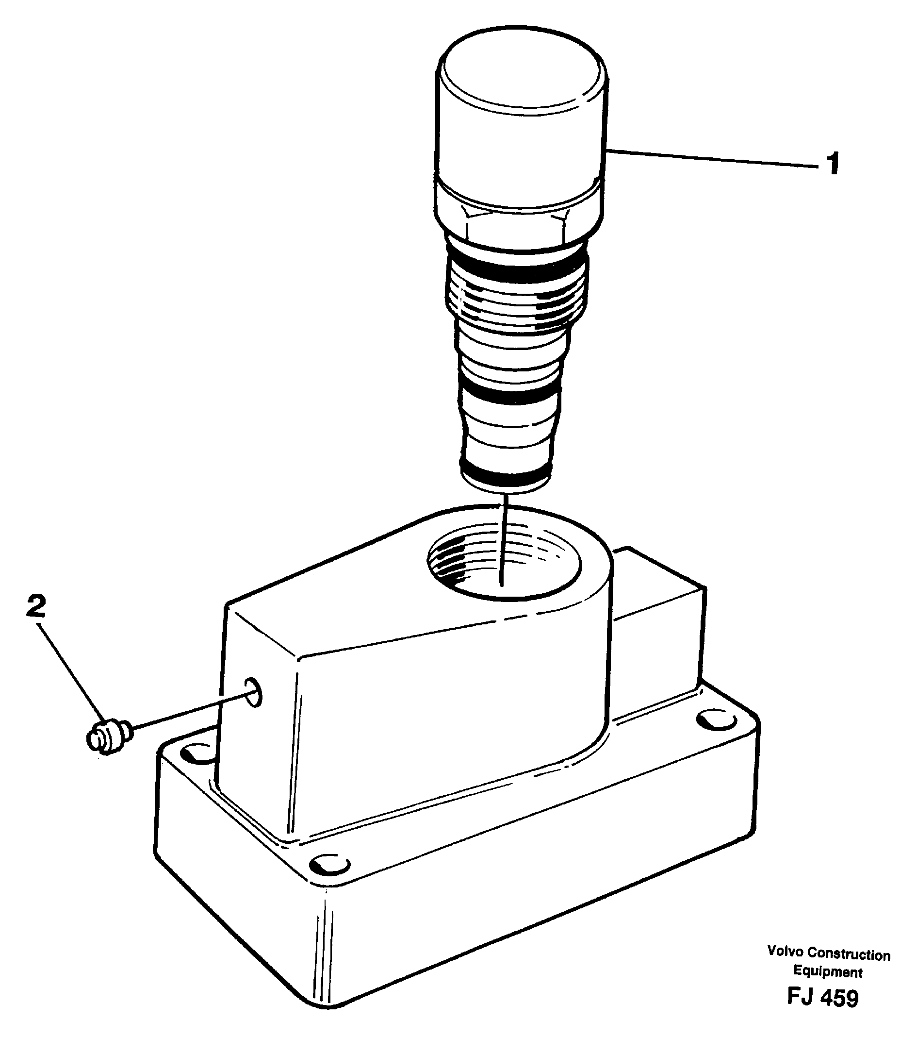 Pressure limiting valve — volvo parts diagram