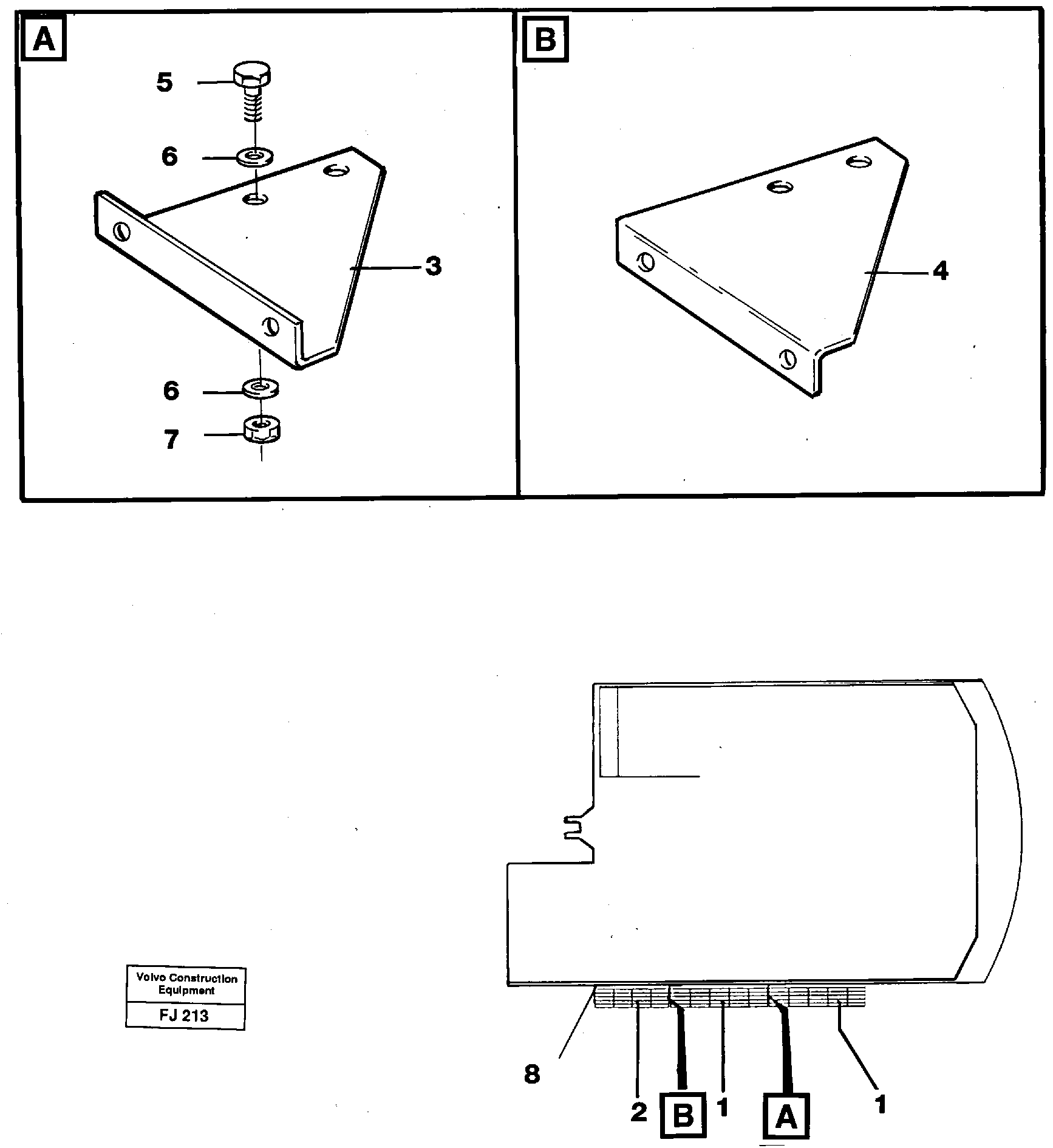 Cat-walk  14258780 — volvo parts diagram