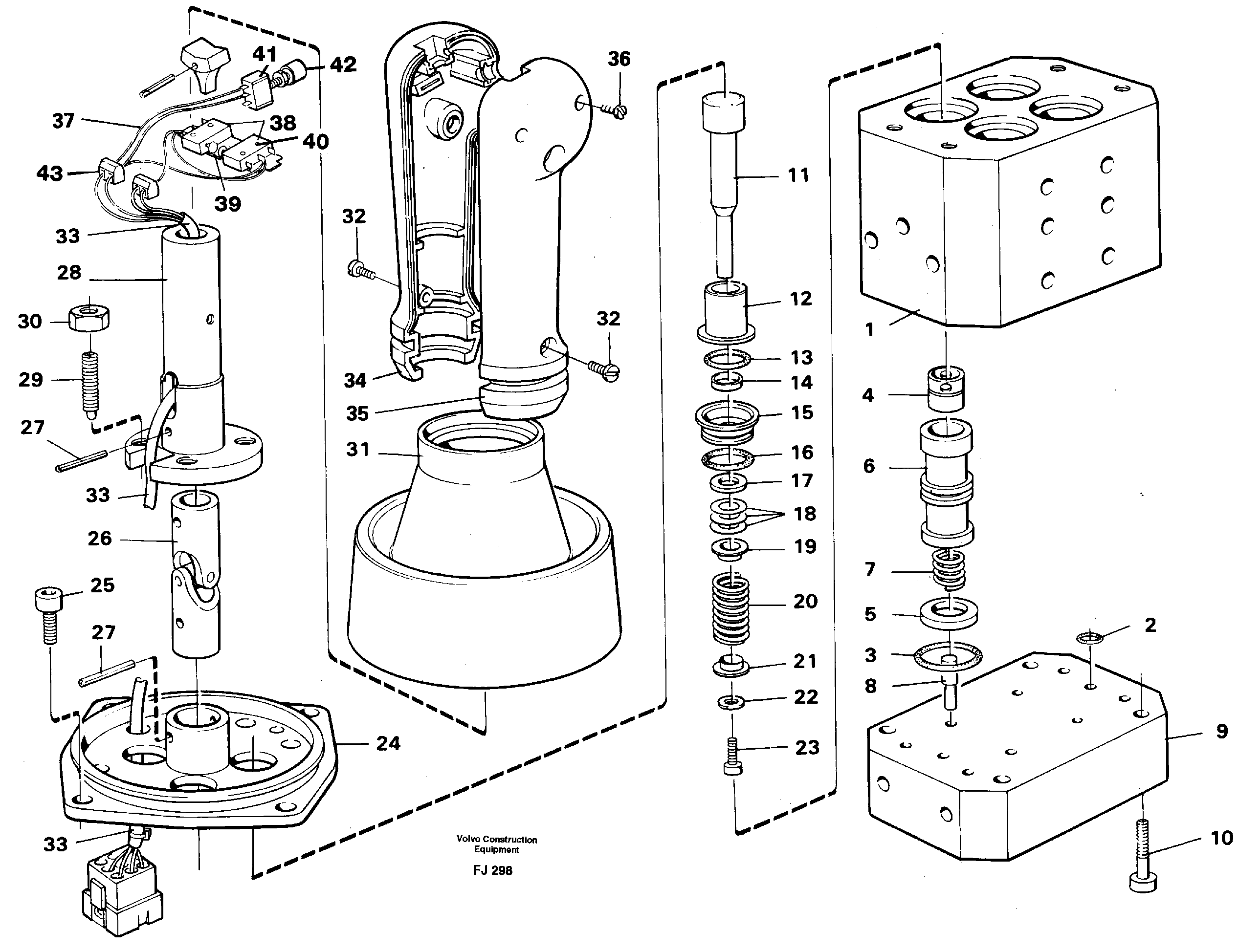 Control pressure valve — volvo parts diagram