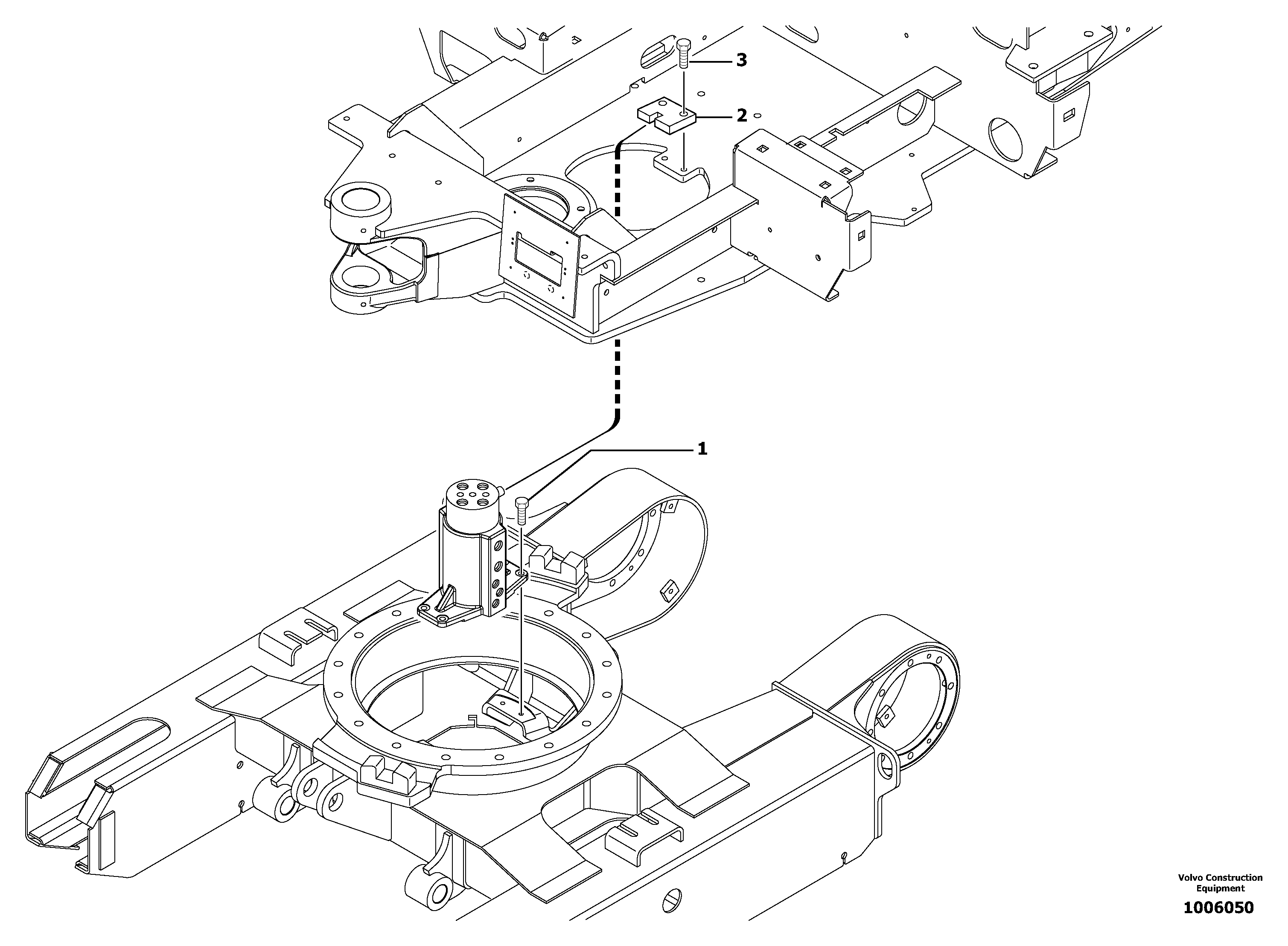 Swivel joint equipment — volvo parts diagram