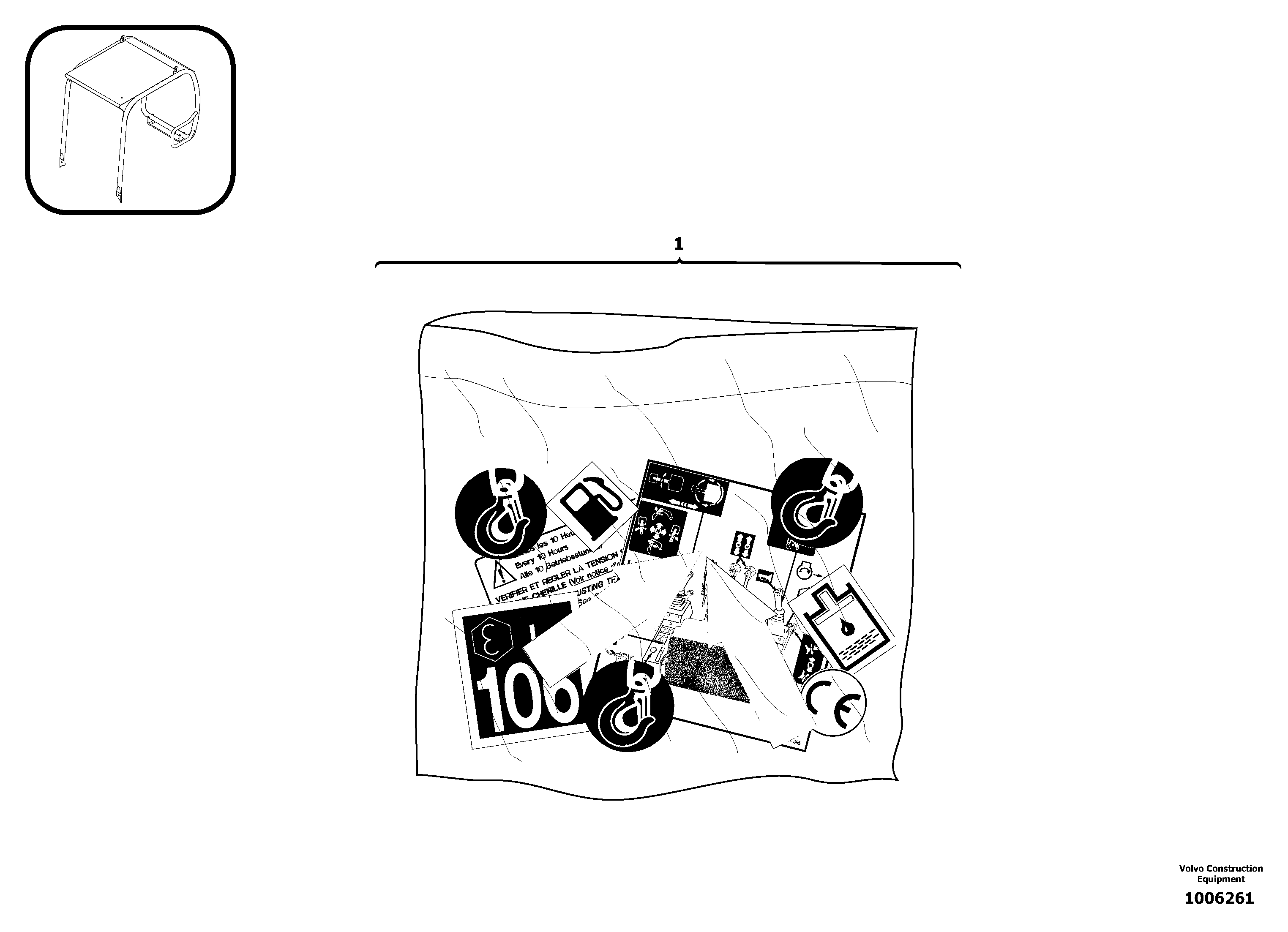 Transfer : canopy (us)  NAFTA — volvo parts diagram
