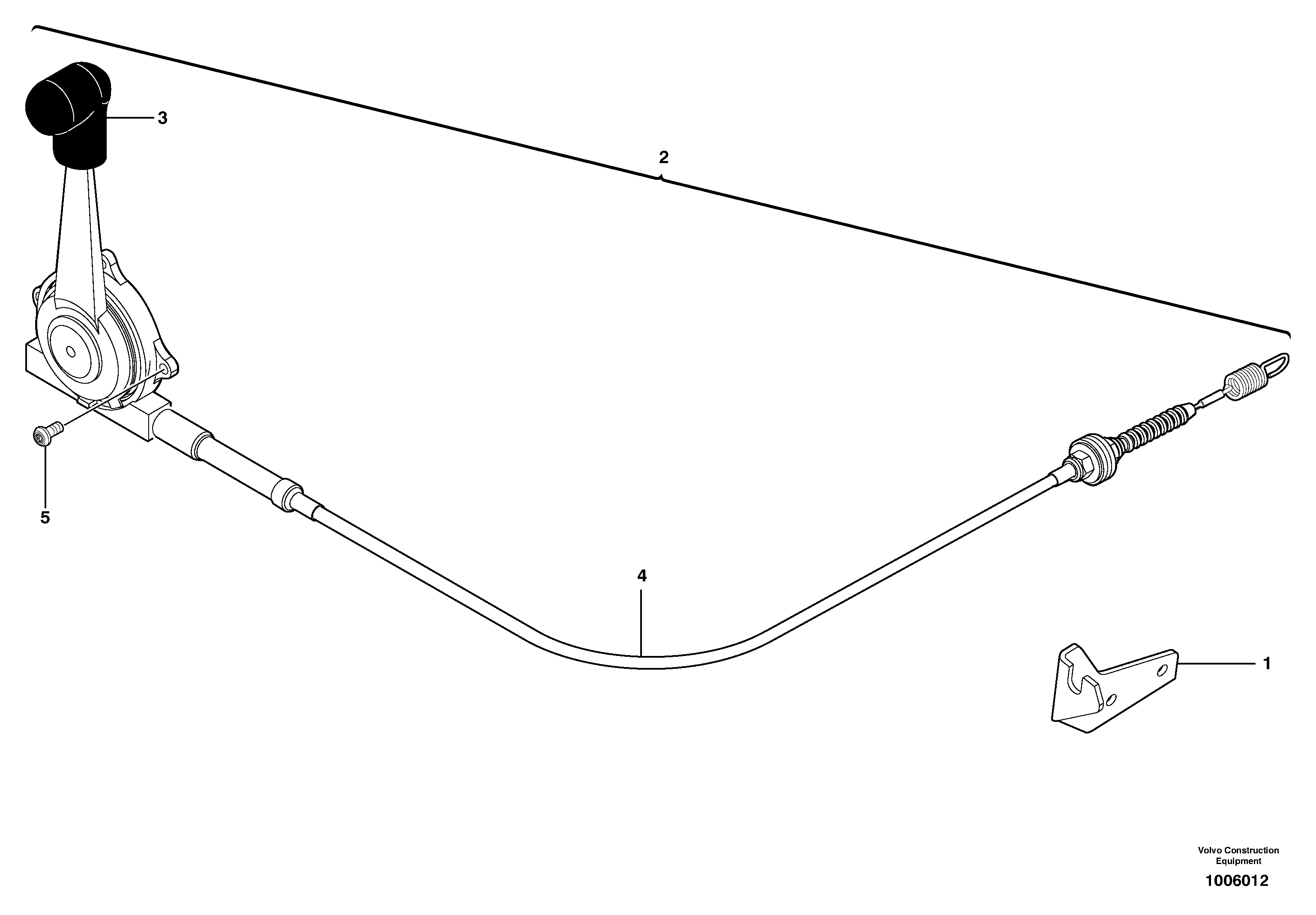 Engine acceleration control — volvo parts diagram
