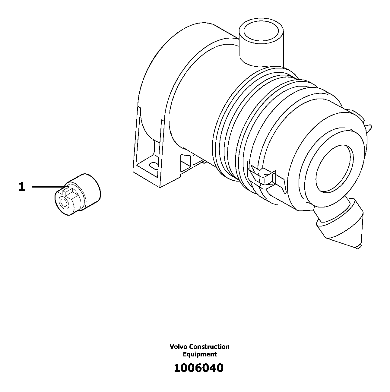 Clogging indicator — volvo parts diagram