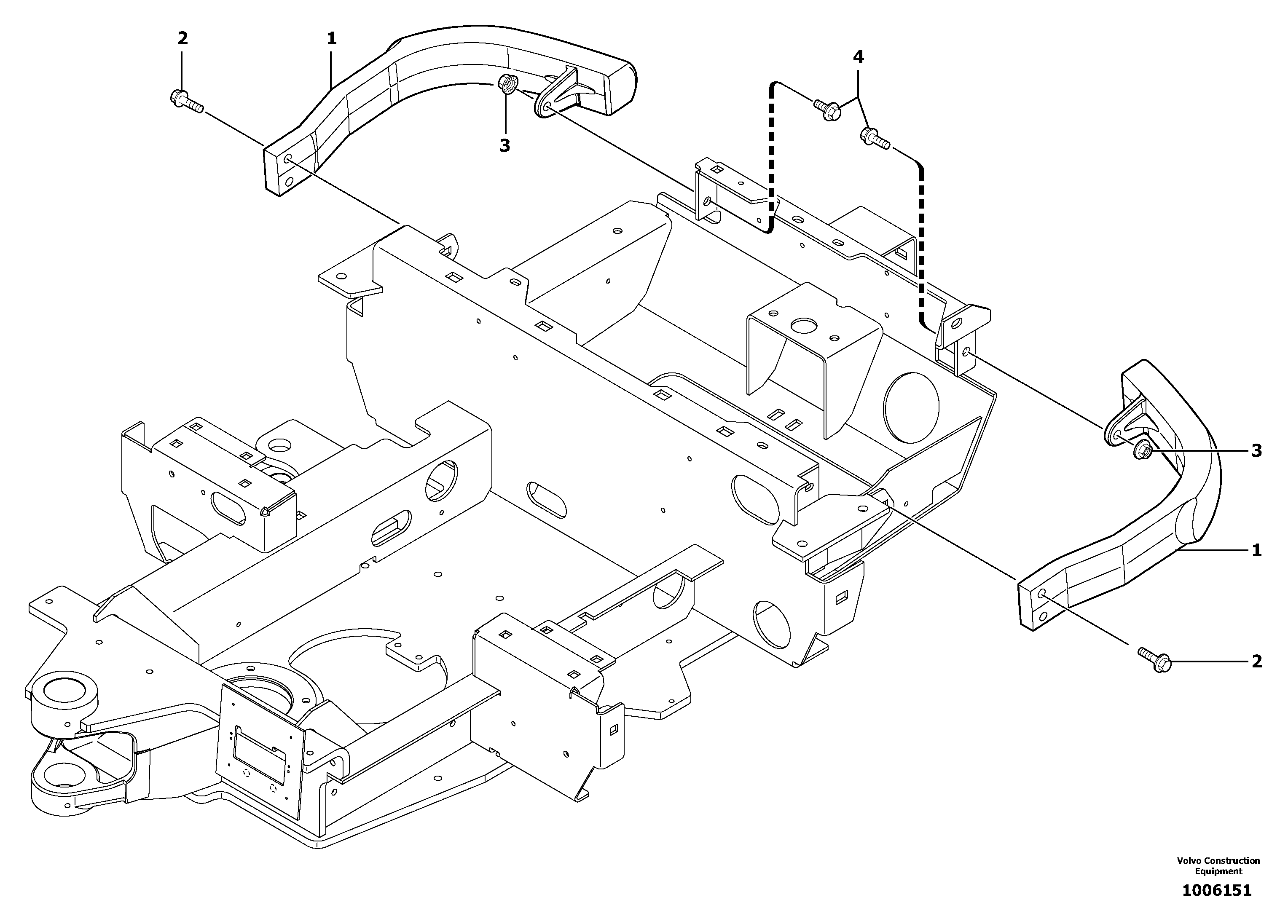 Counterweight — volvo parts diagram
