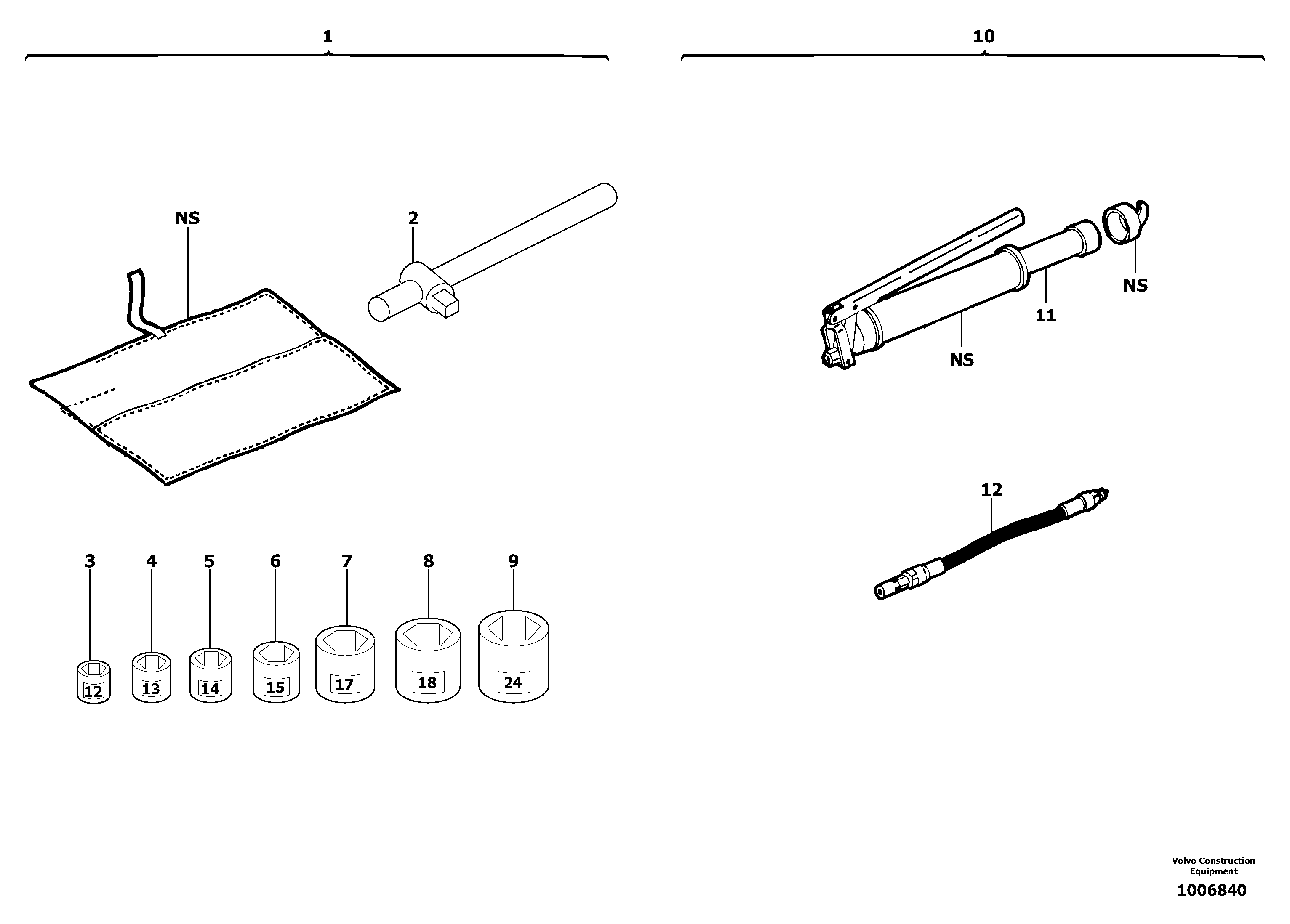 Tools — volvo parts diagram