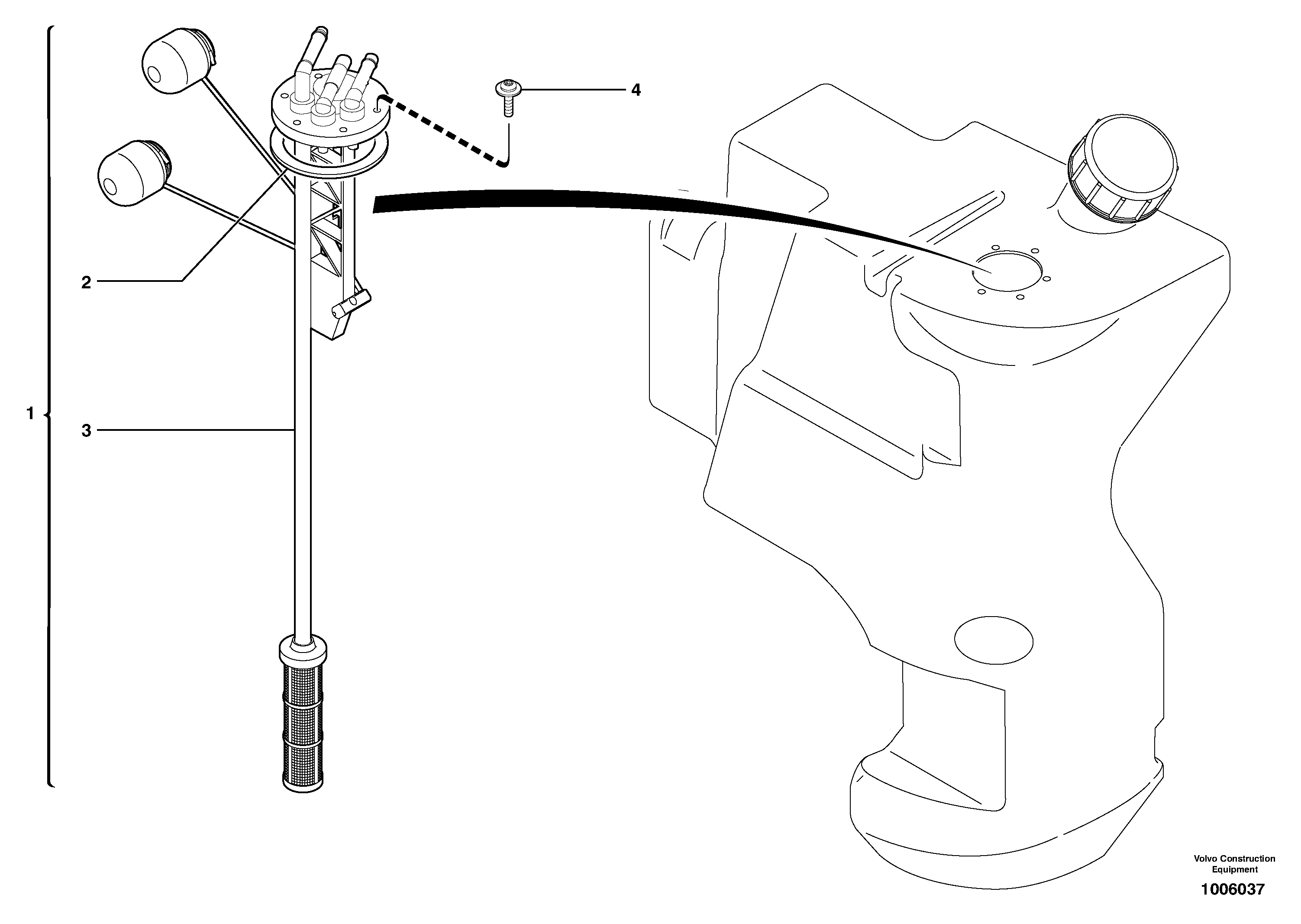 Transmitter — volvo parts diagram