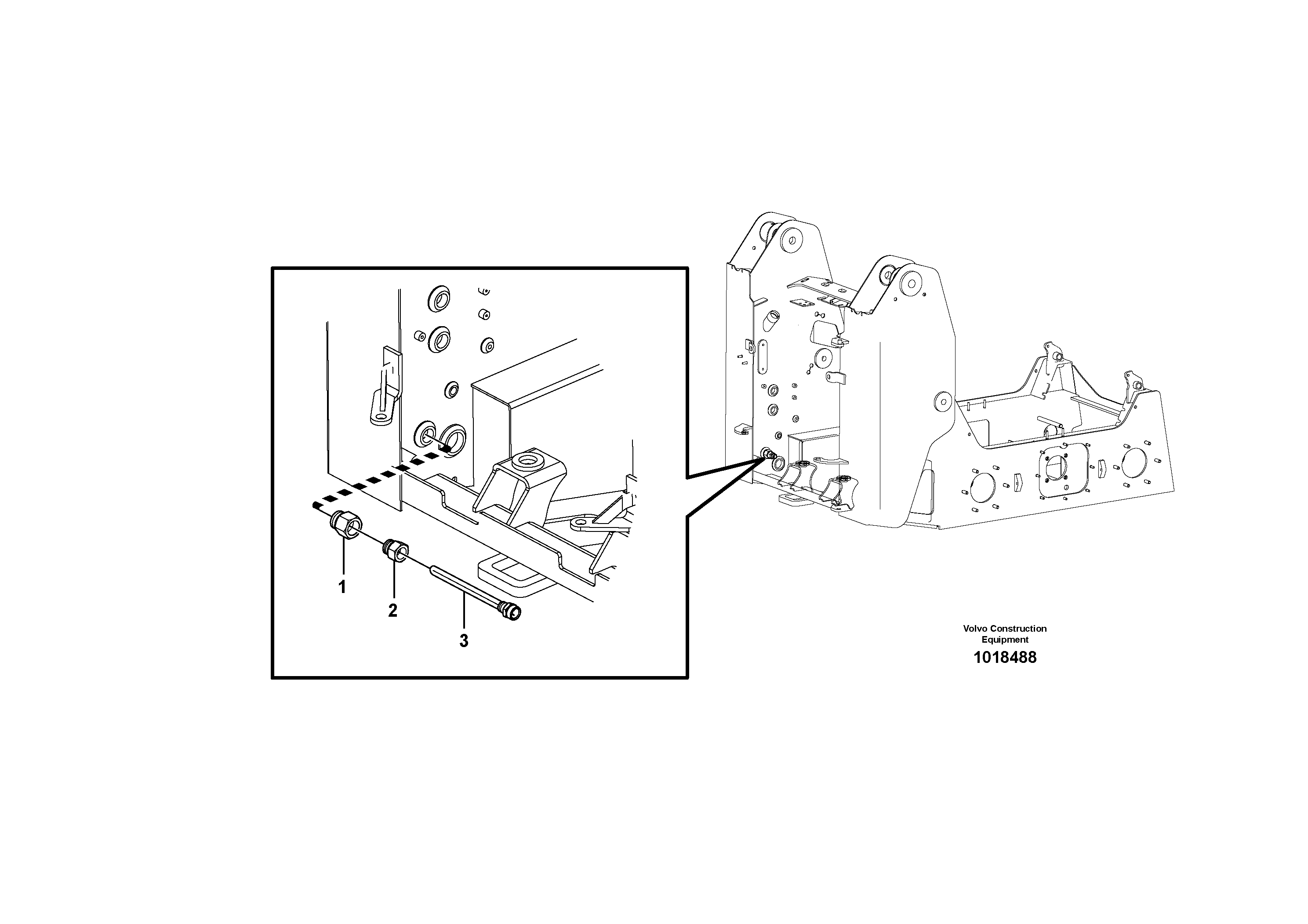 Heater hydraulic oil  11840271 — volvo parts diagram