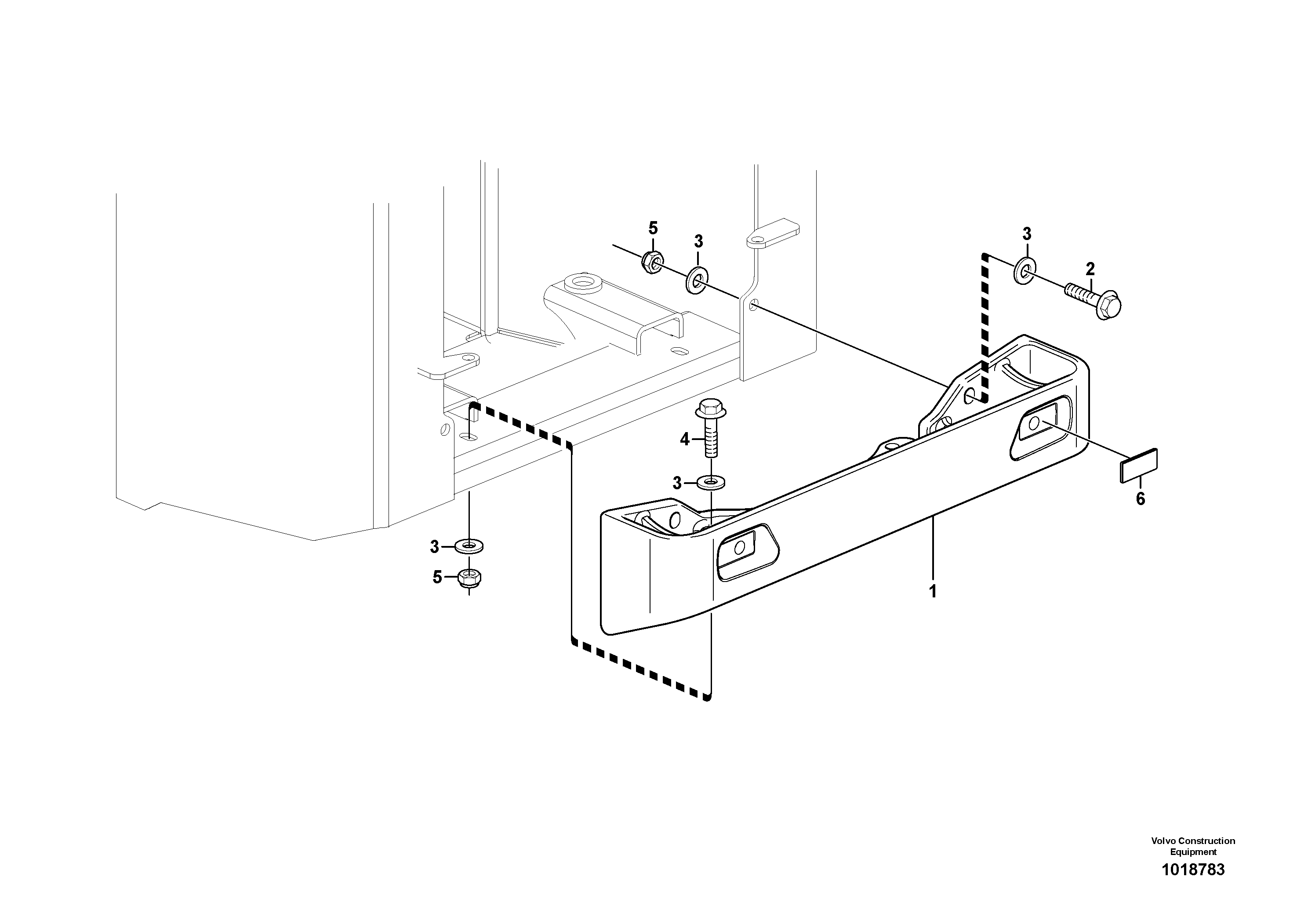 Counterweight — volvo parts diagram