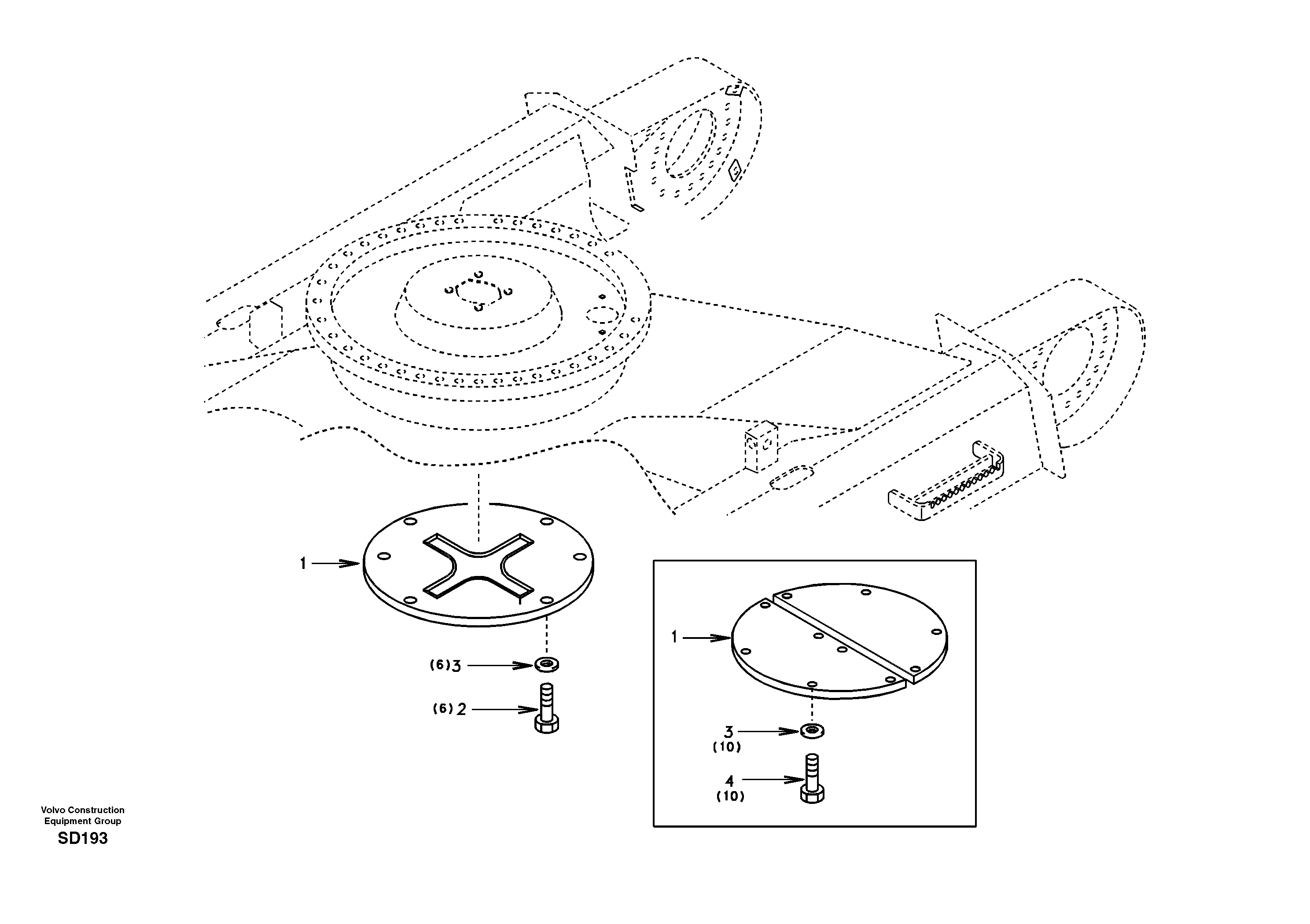 Protecting plate  DG11G001 STD (EXCL EUROPE) — volvo parts diagram