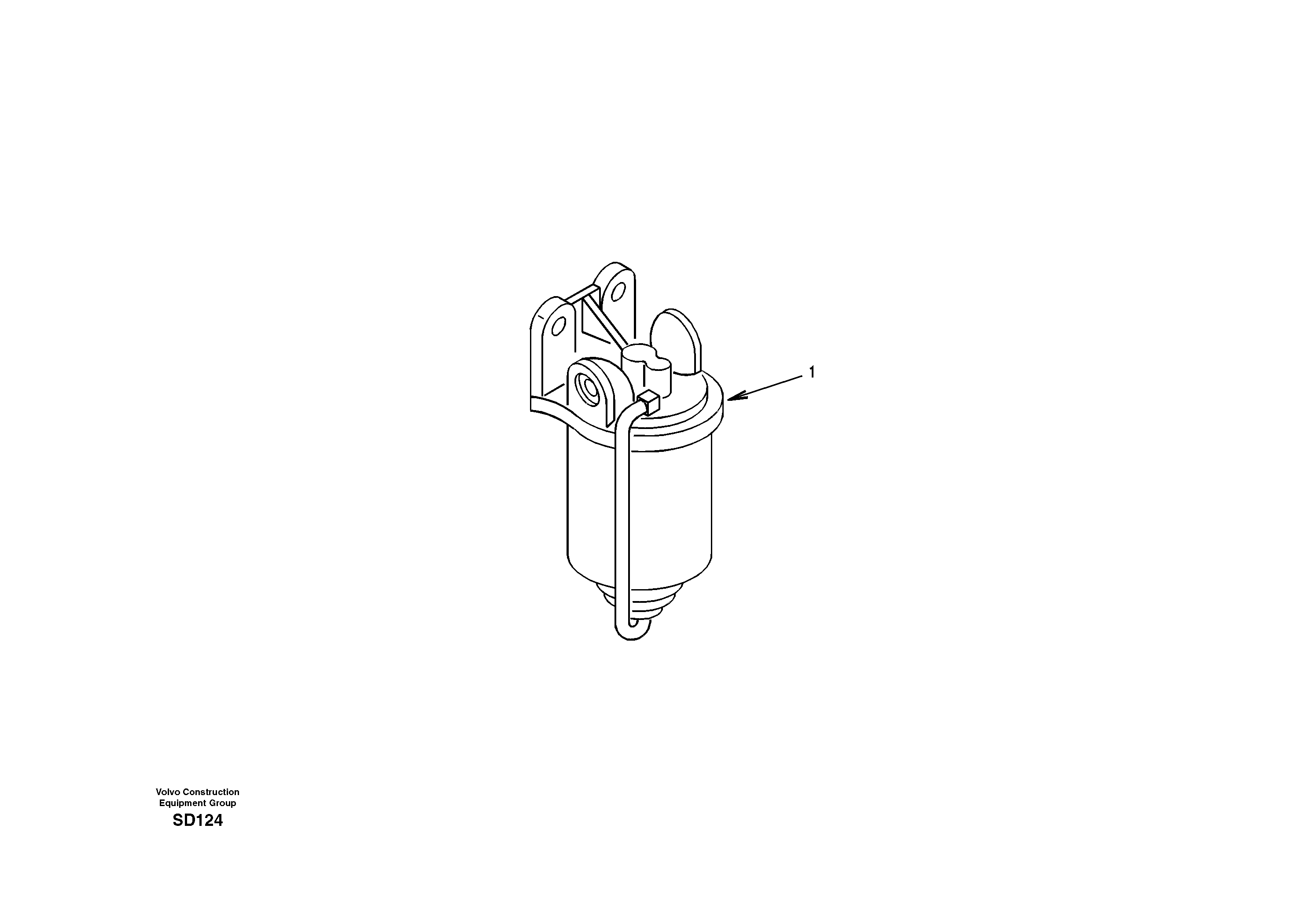 Water separator — volvo parts diagram