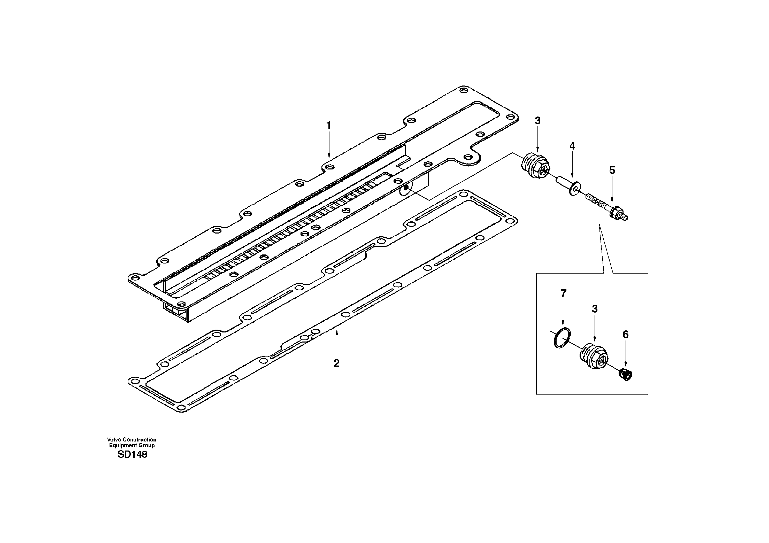 Inlet air heater — volvo parts diagram