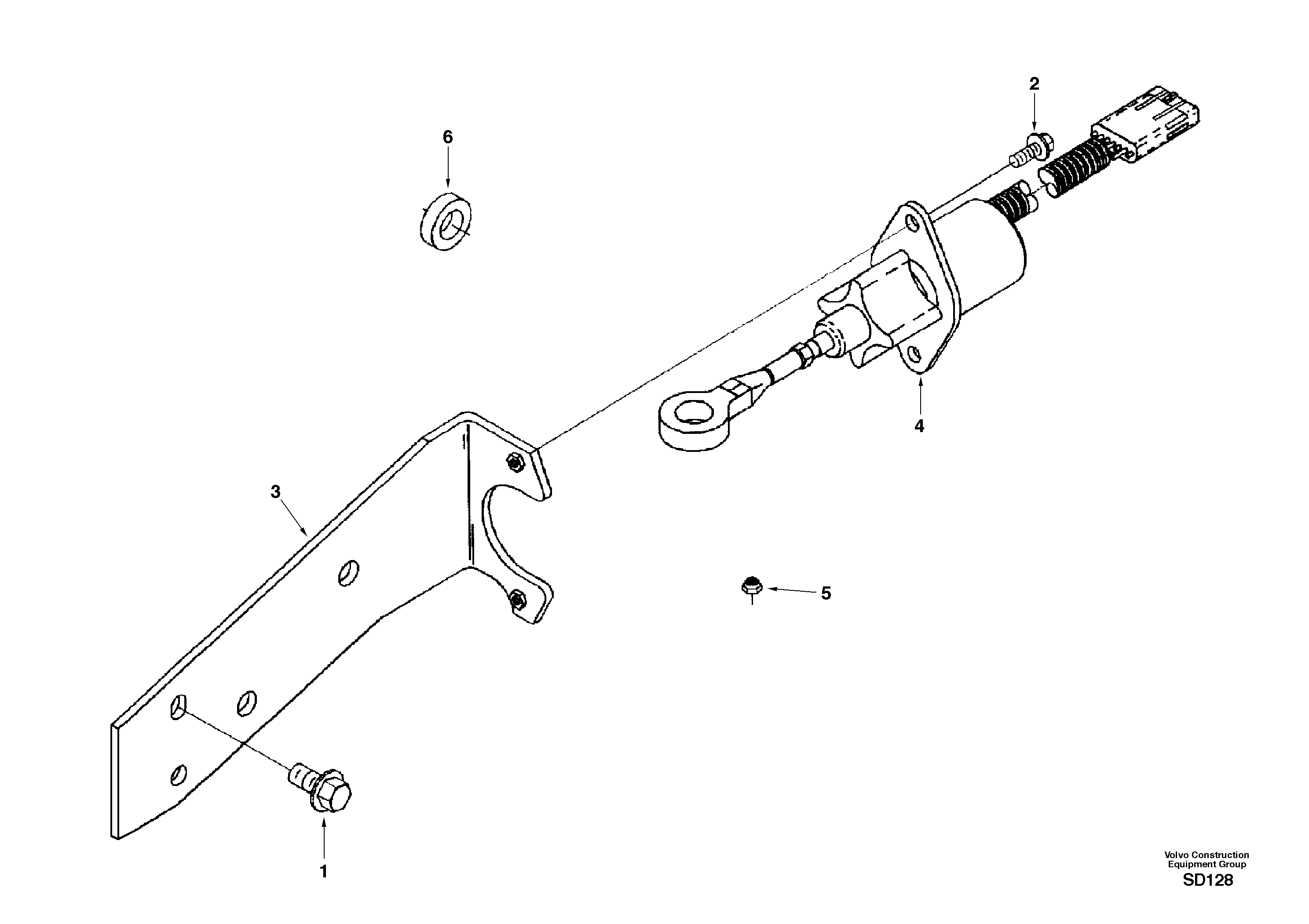 Fuel shut-off valve — volvo parts diagram