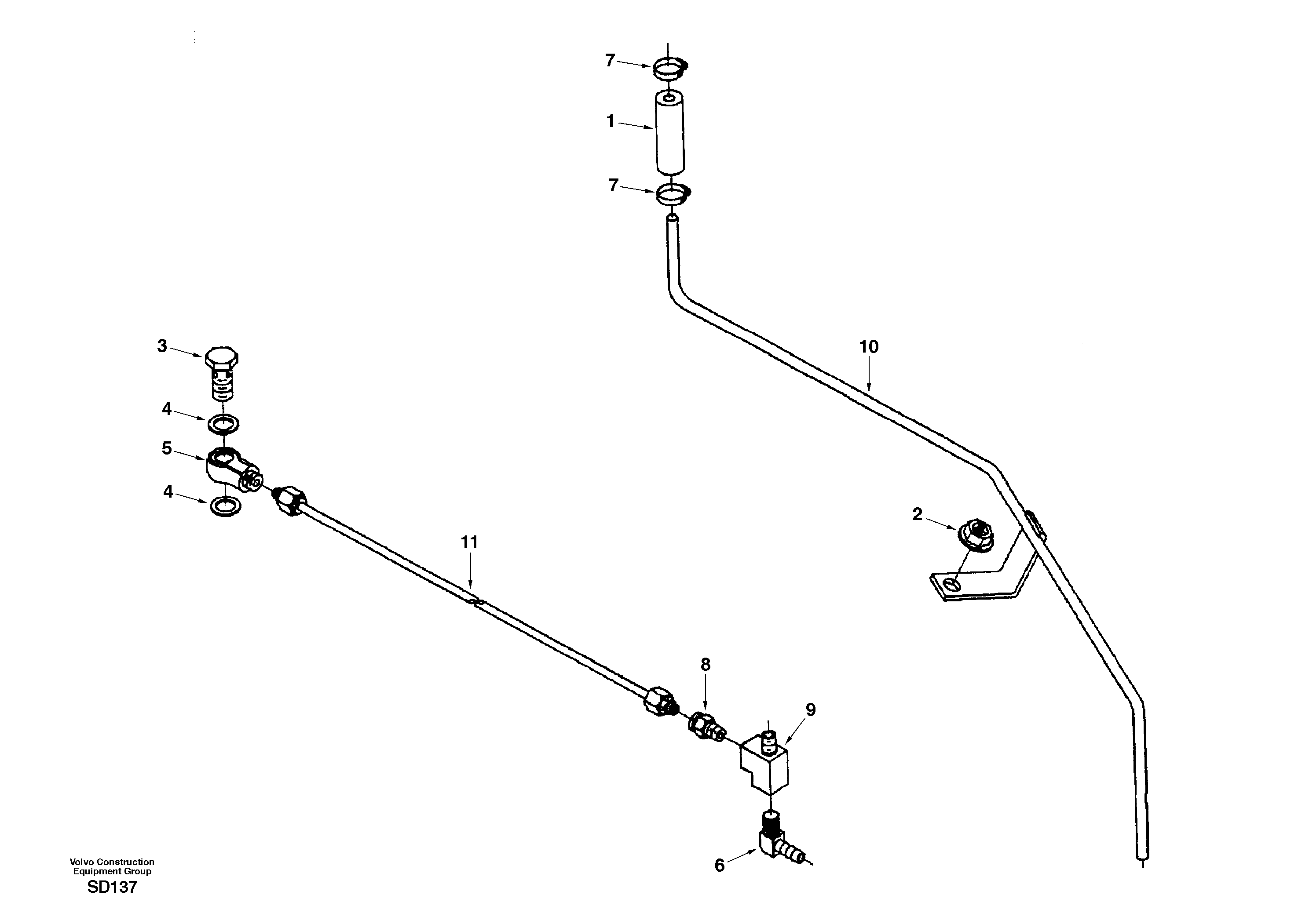 Air fuel control, plumbing — volvo parts diagram