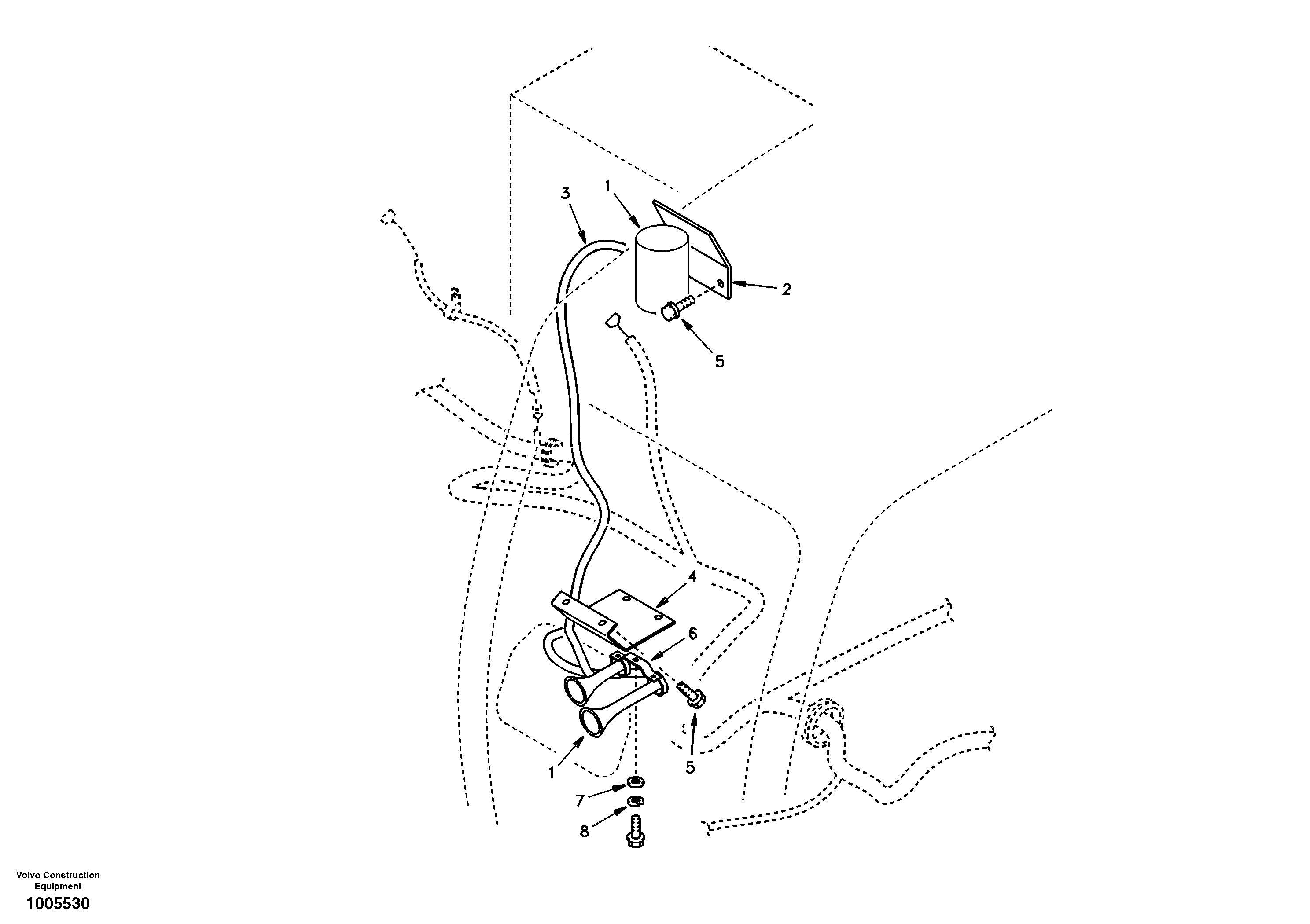 Horn — volvo parts diagram