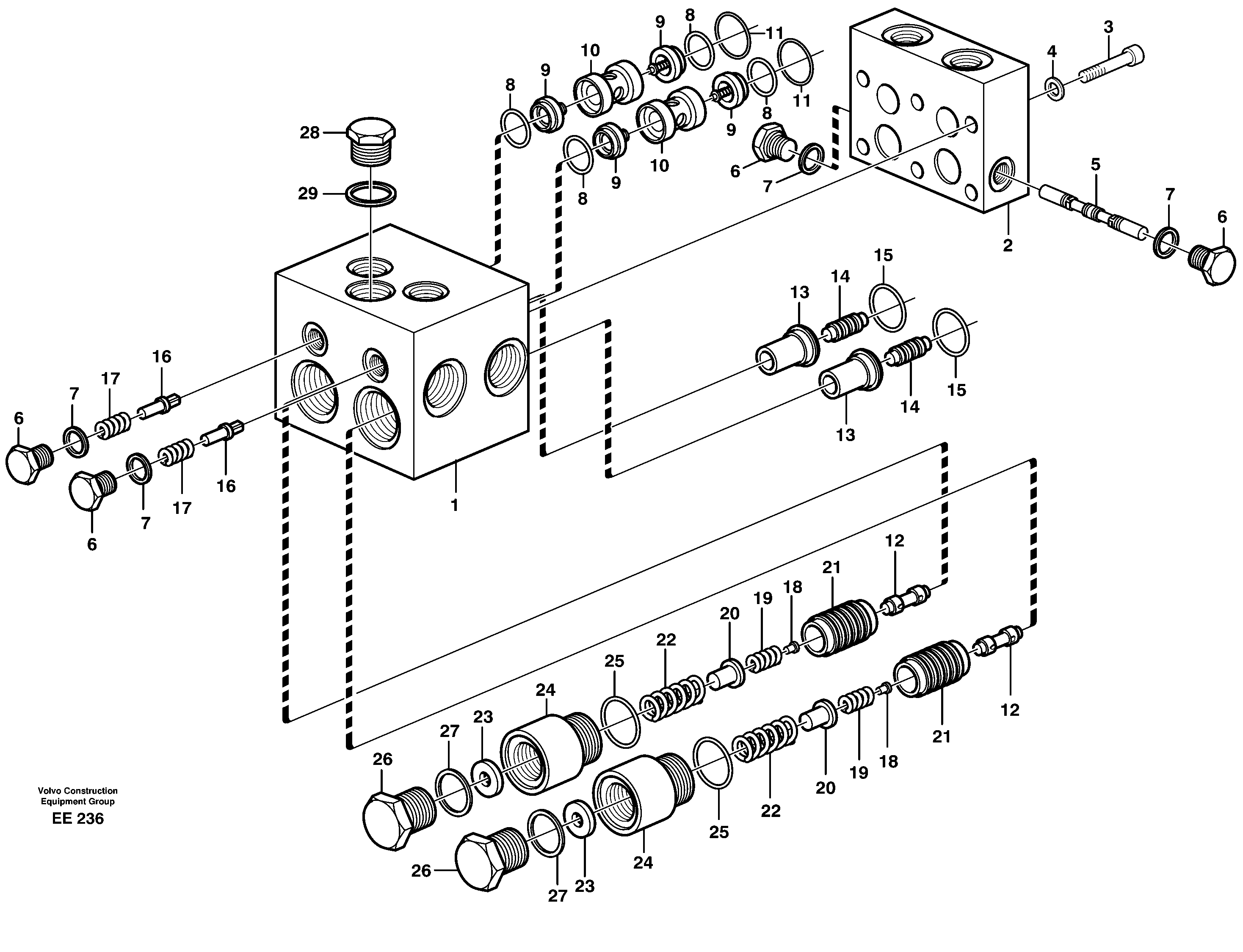 Shift valve  STD, 33361 IRAN — volvo parts diagram