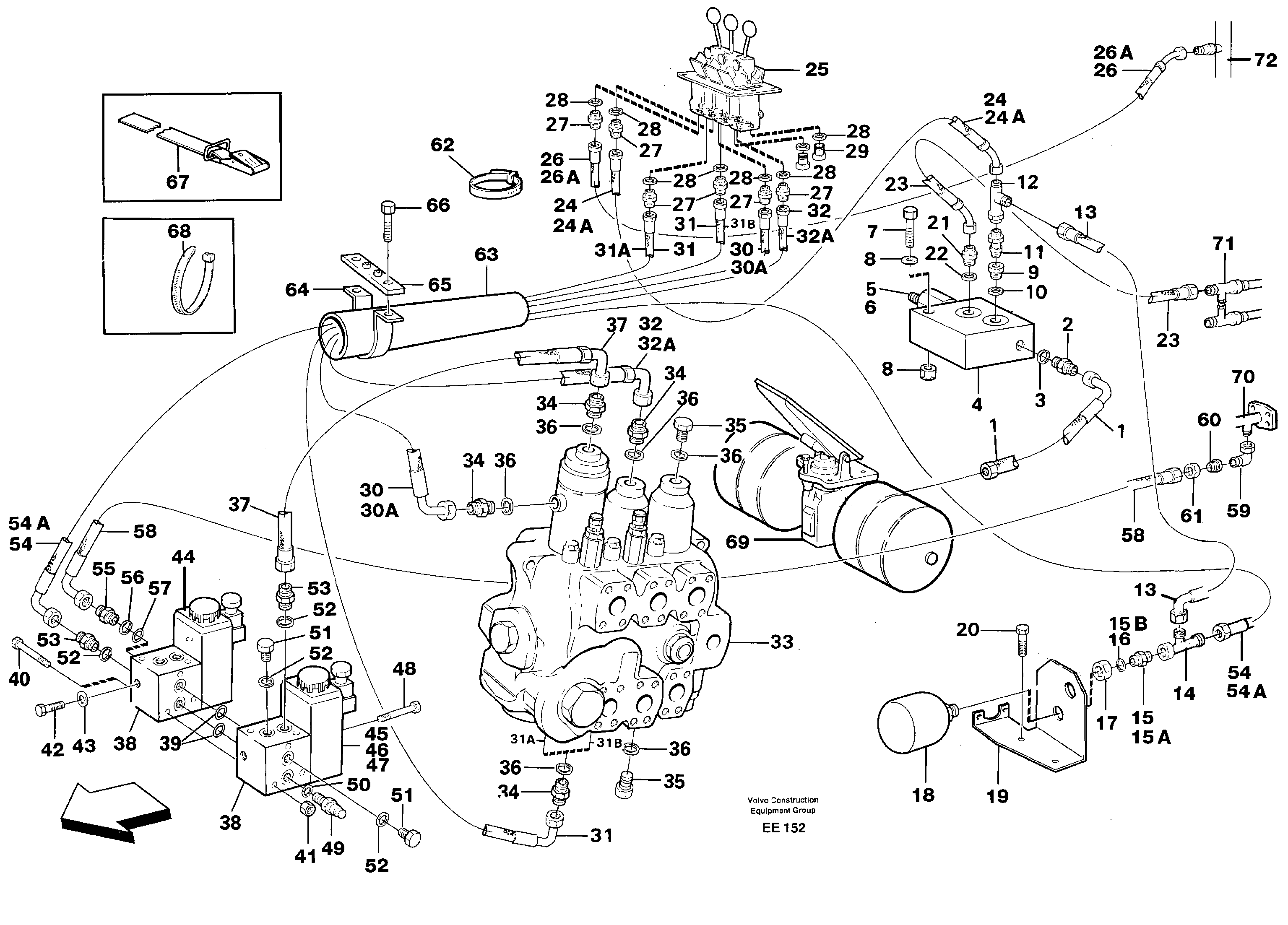 Servo - hydraulic — volvo parts diagram