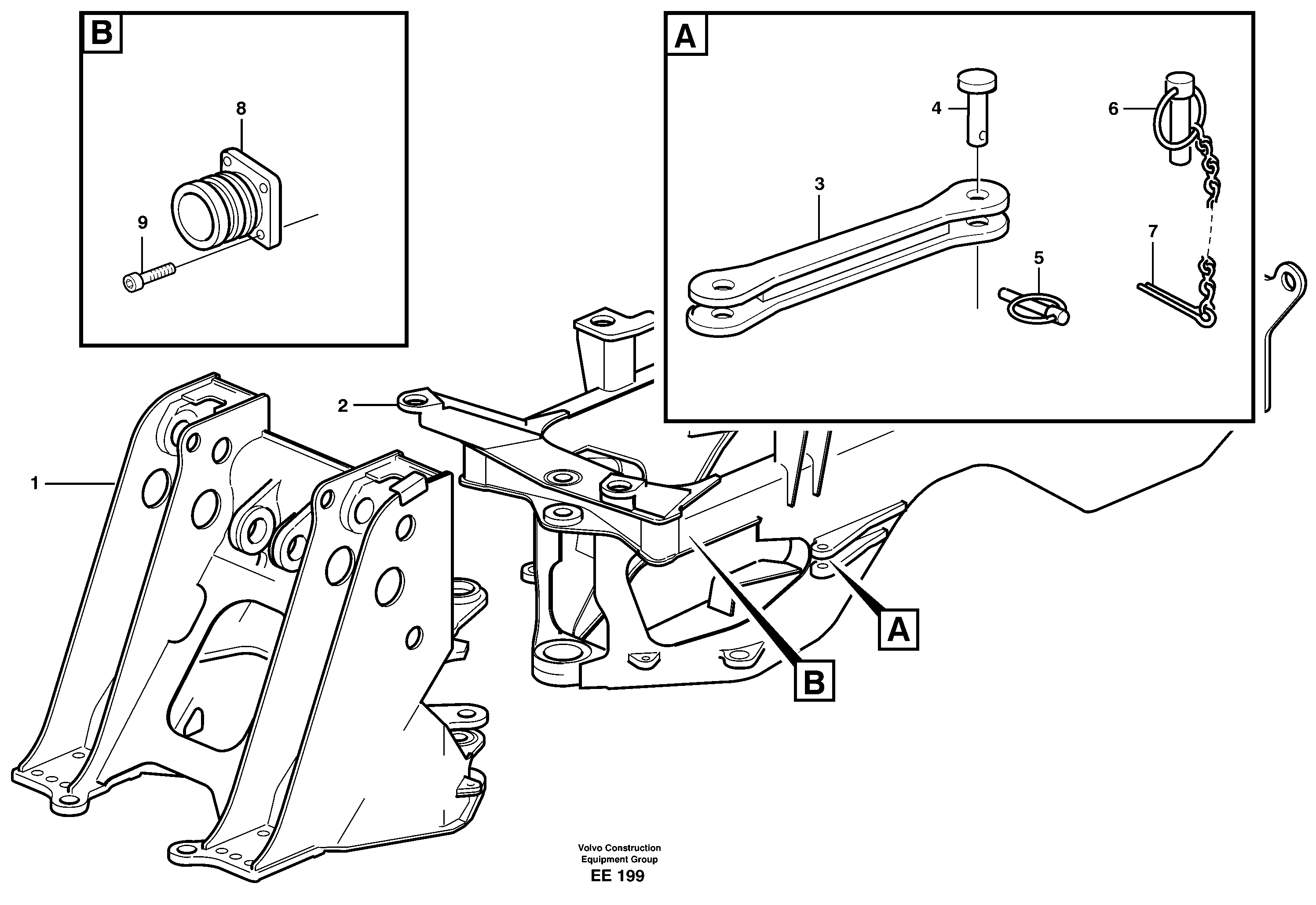 Frame  STD, 33361 IRAN — volvo parts diagram