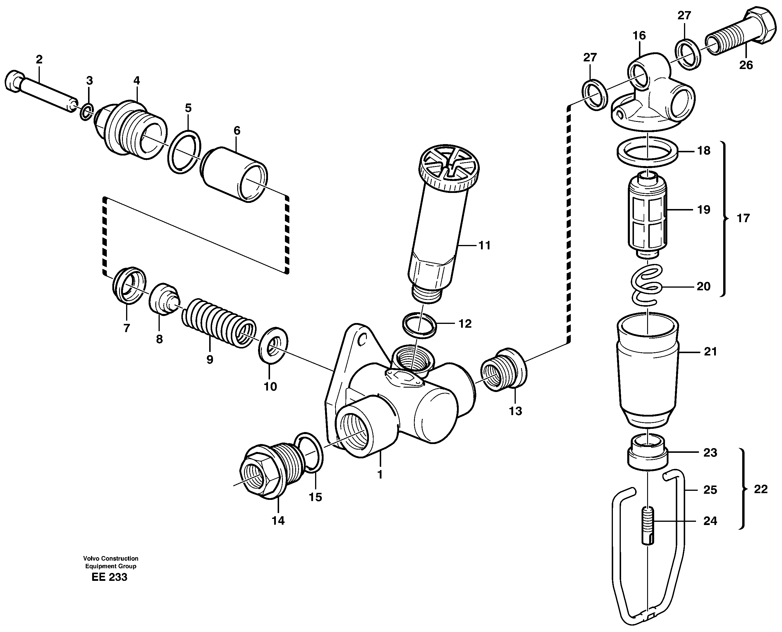 Feed pump — volvo parts diagram