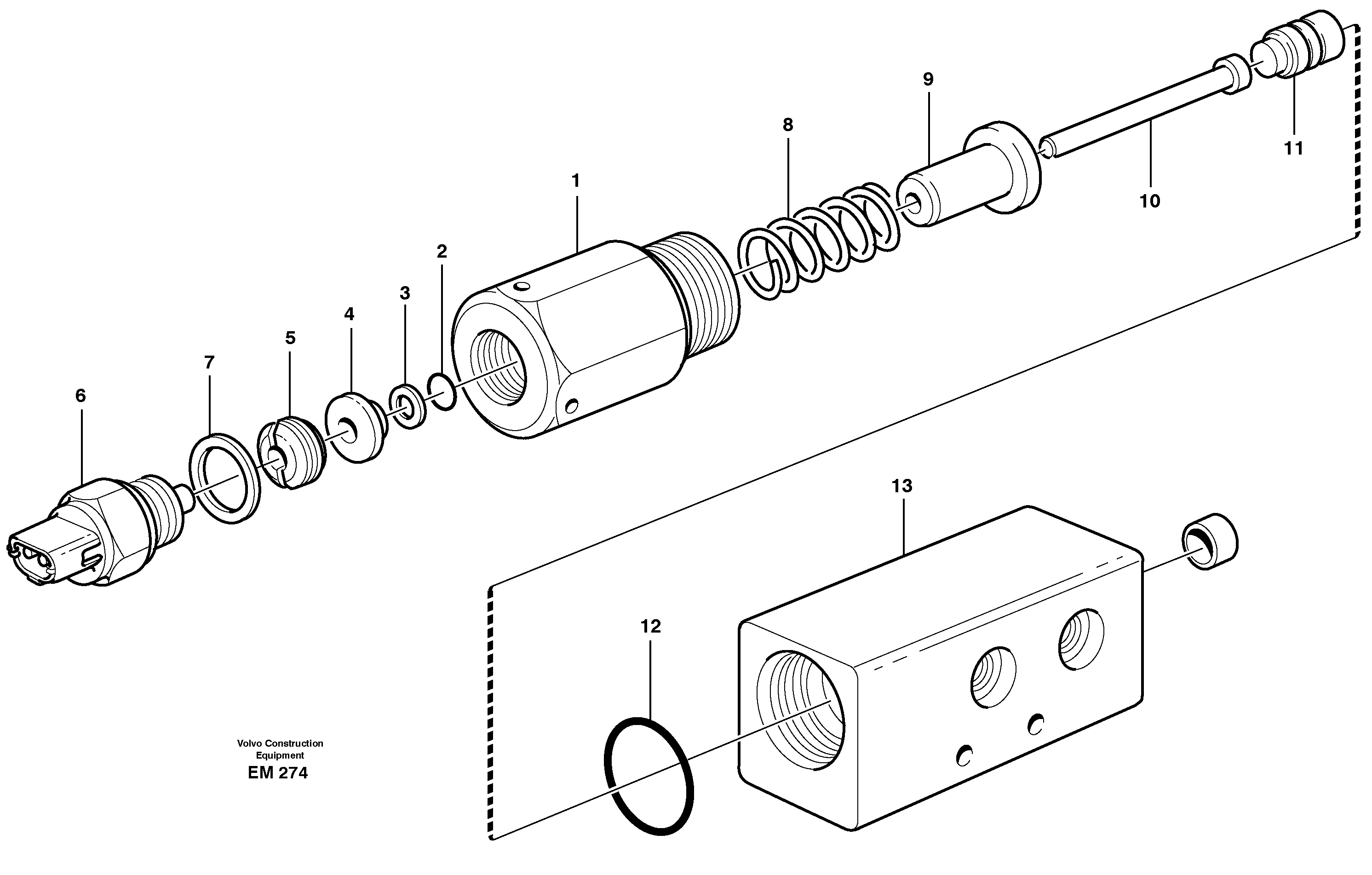 Pressure monitor.  80261 — volvo parts diagram