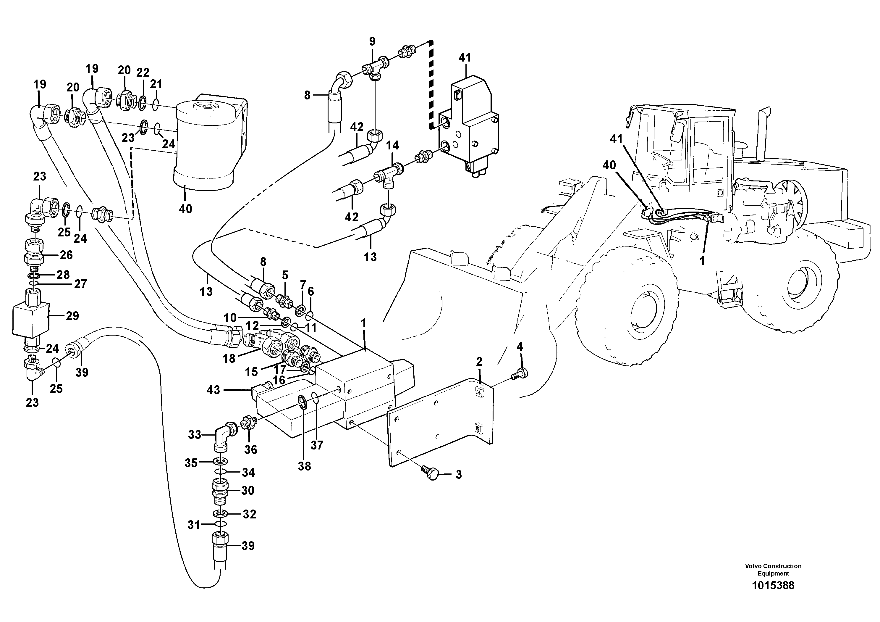 Comfort drive control  80264 — volvo parts diagram