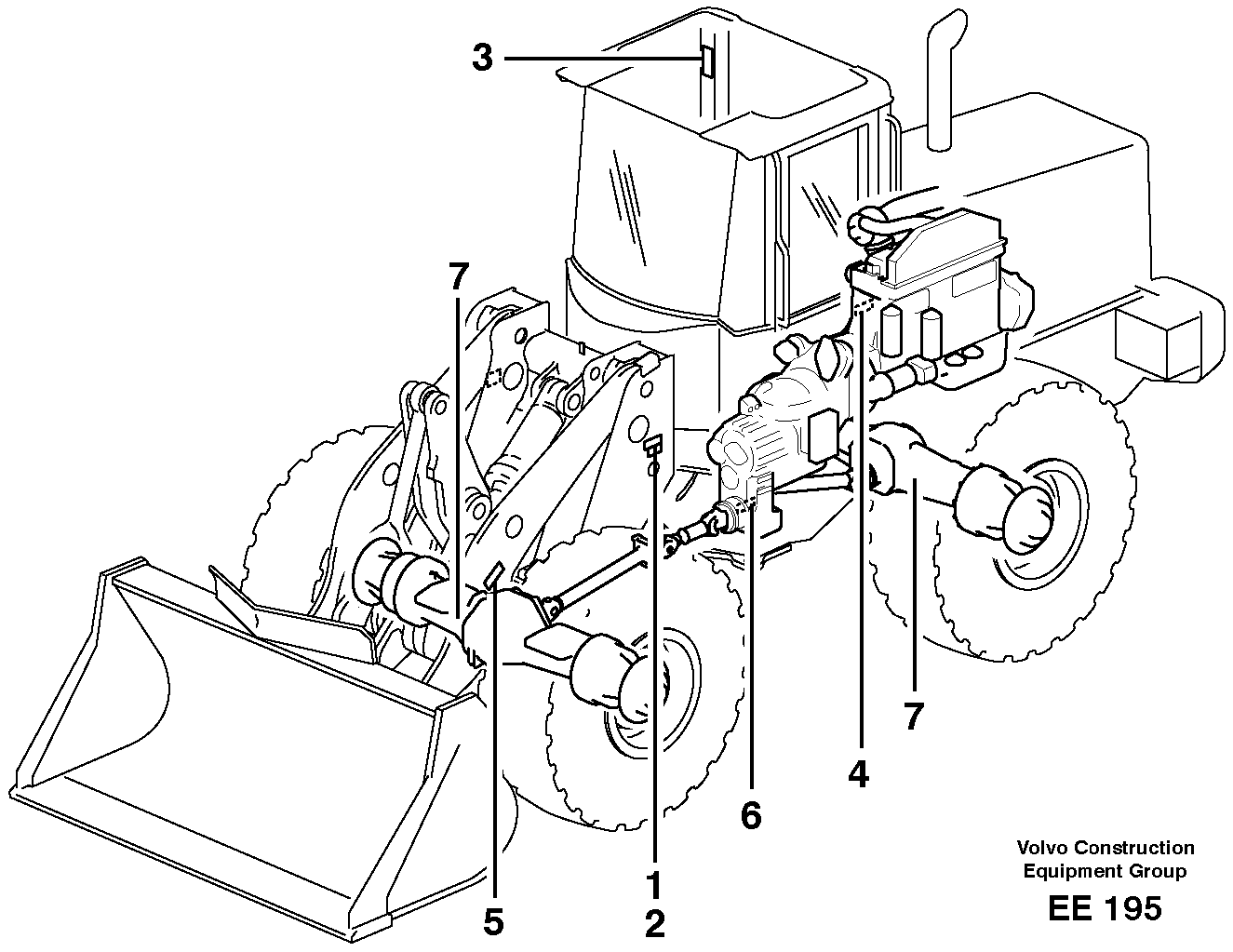 Product sign plate — volvo parts diagram