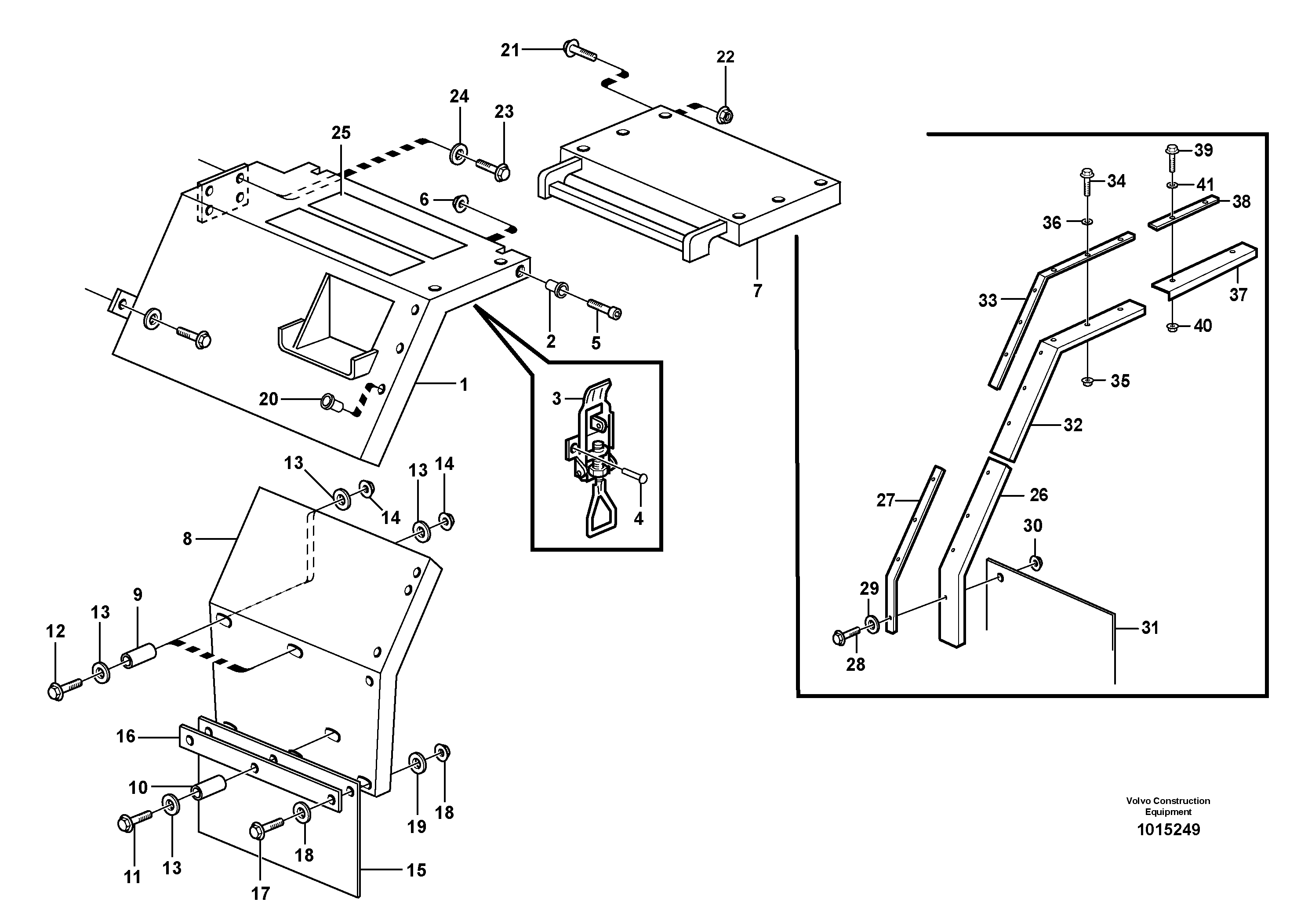 Fender, rear — volvo parts diagram