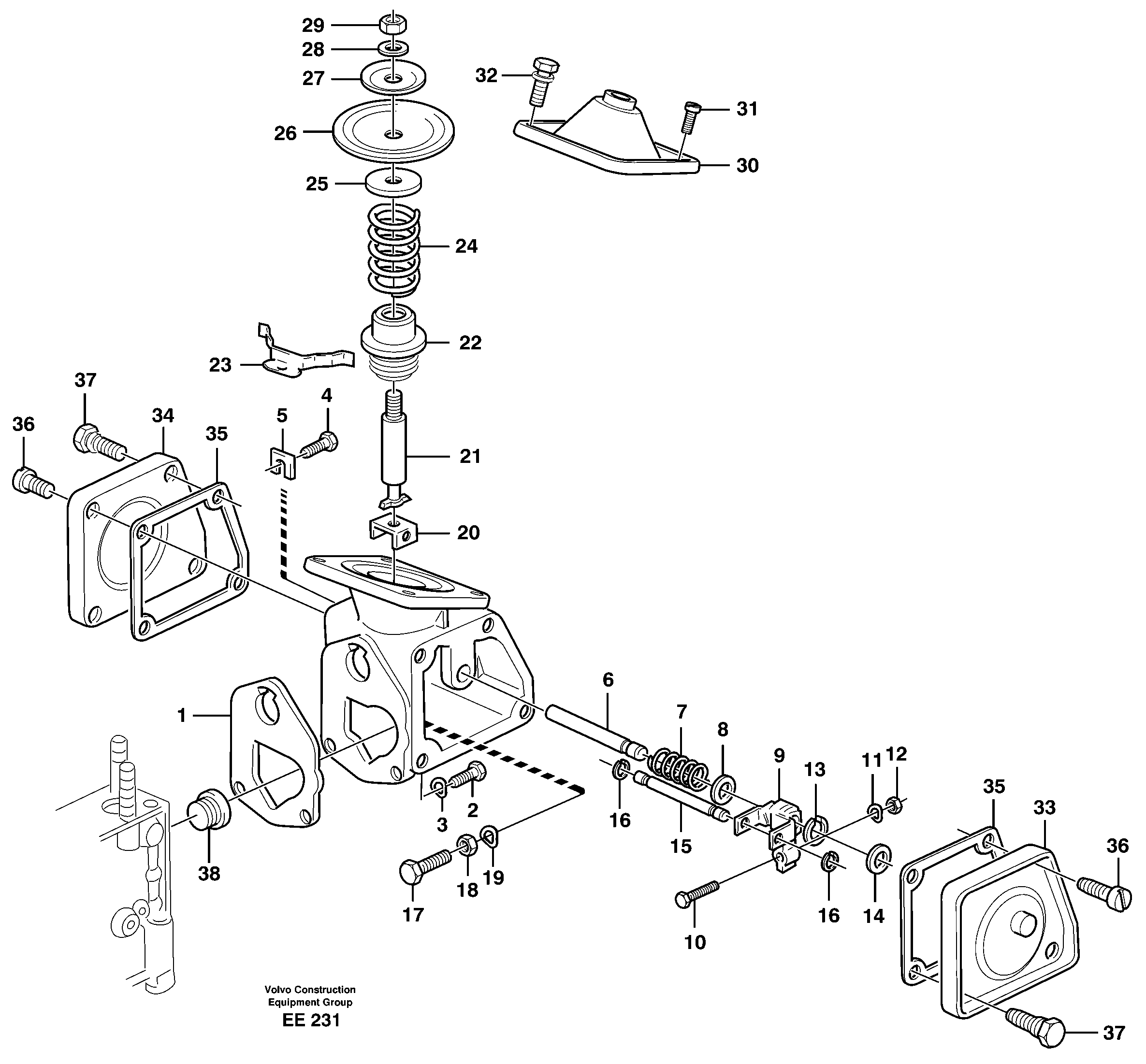Smoke limiter — volvo parts diagram
