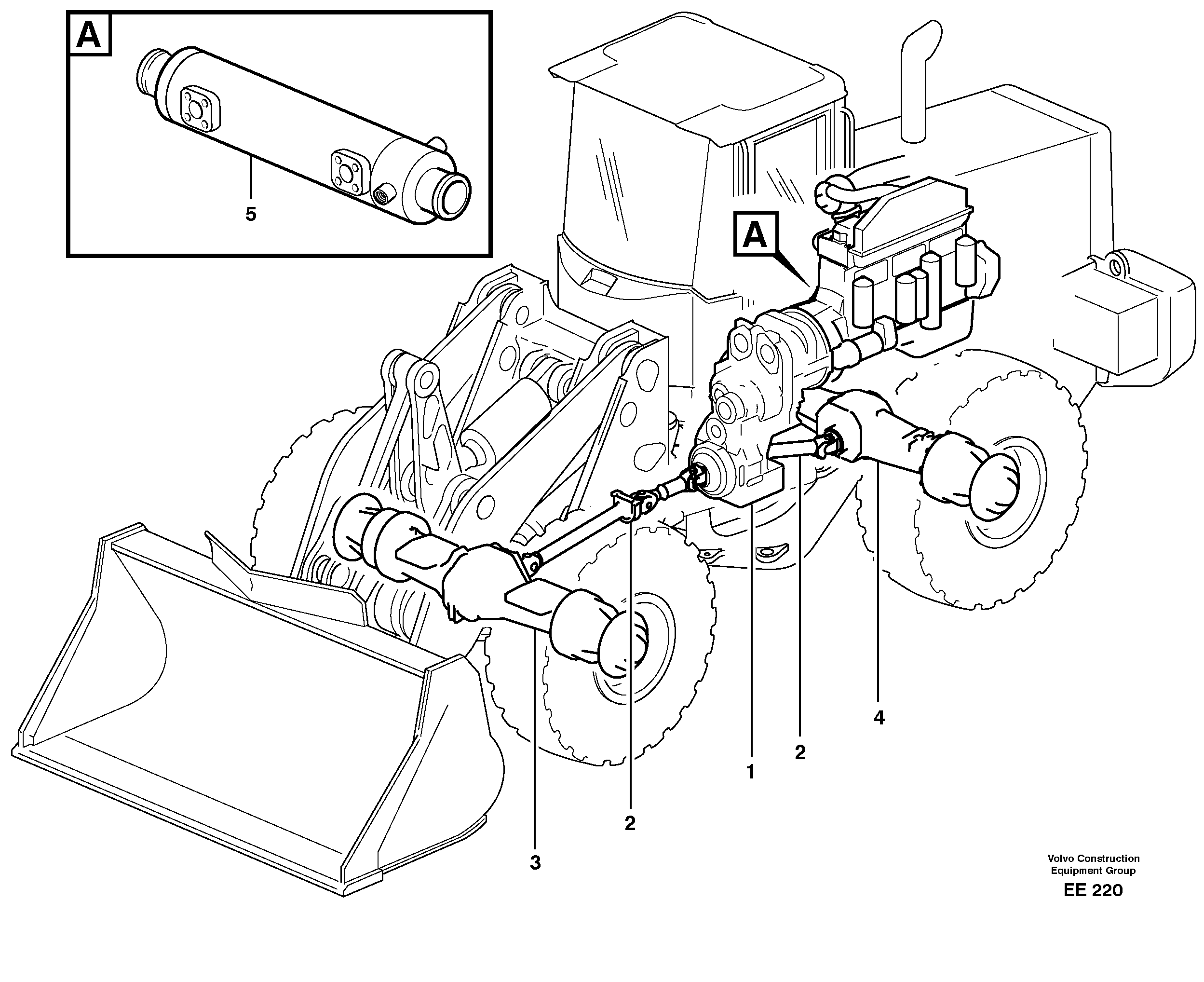 Power transmission — volvo parts diagram