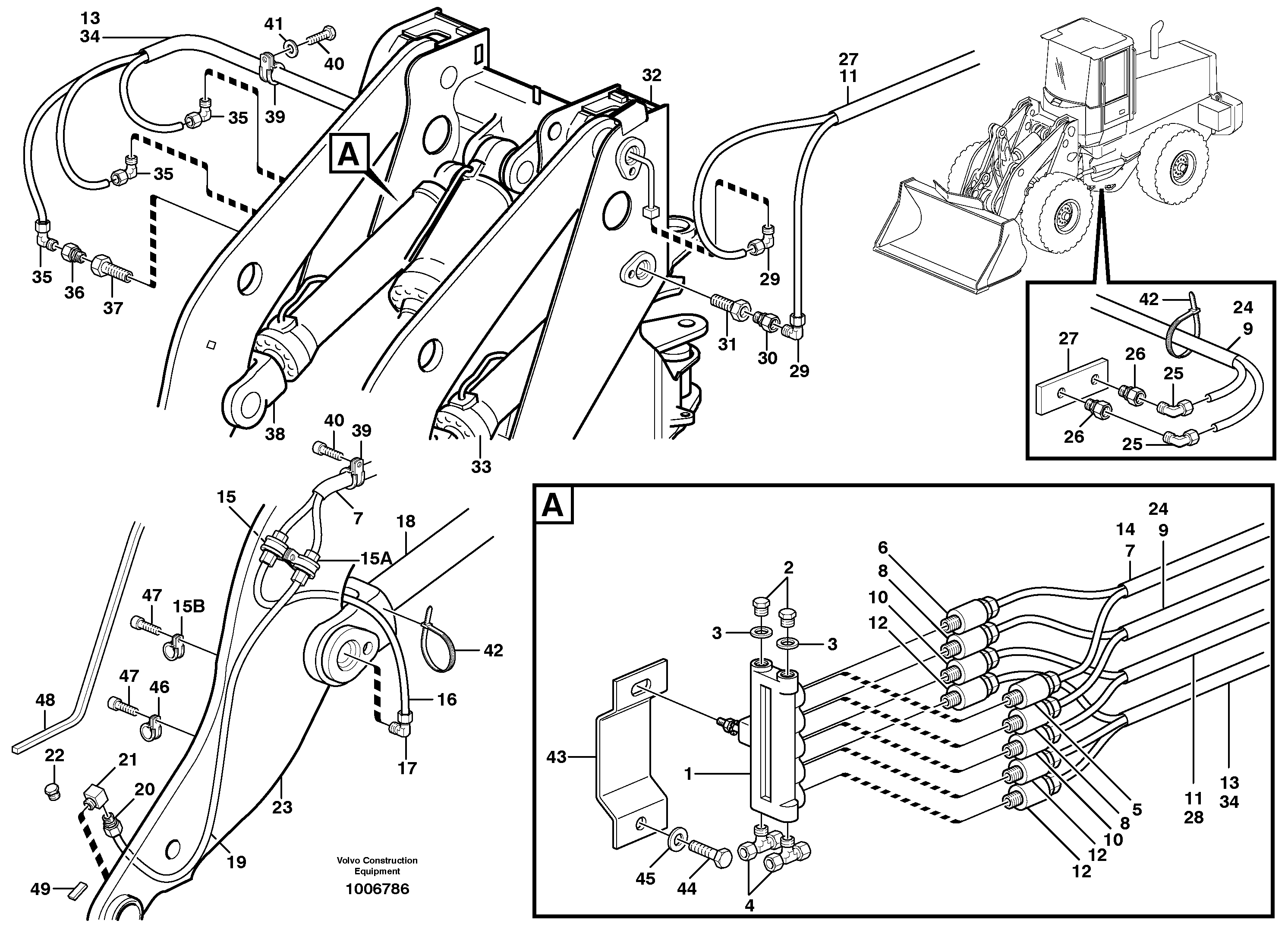 Distribution block, B2. — volvo parts diagram