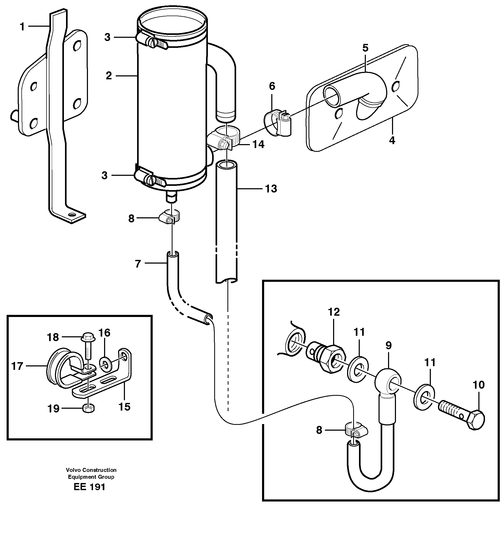 Crankcase ventilation — volvo parts diagram