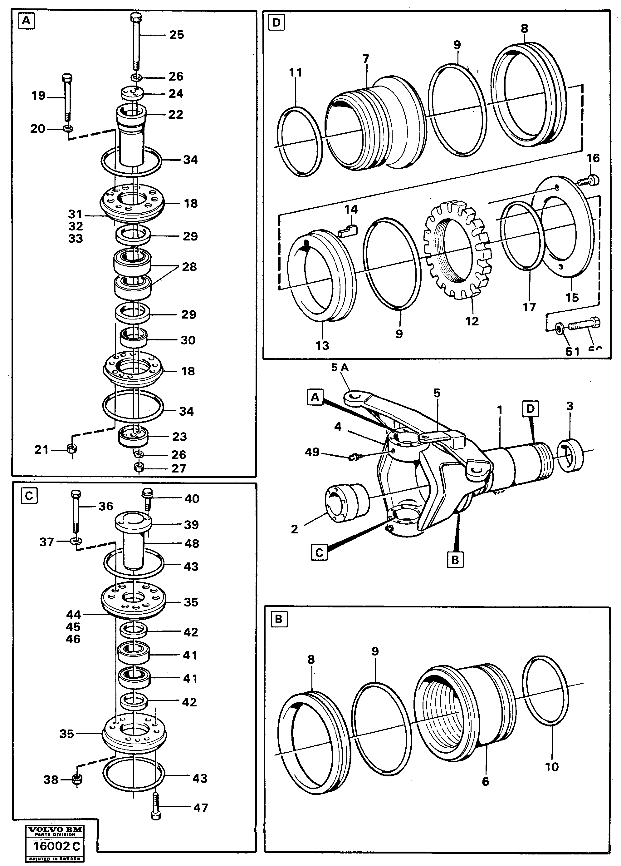 Hitch — volvo parts diagram