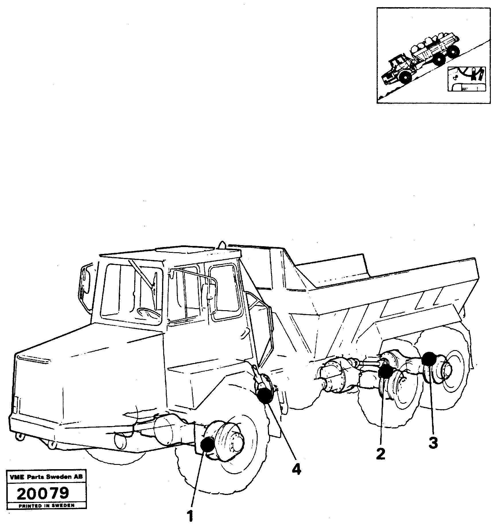 Brake — volvo parts diagram