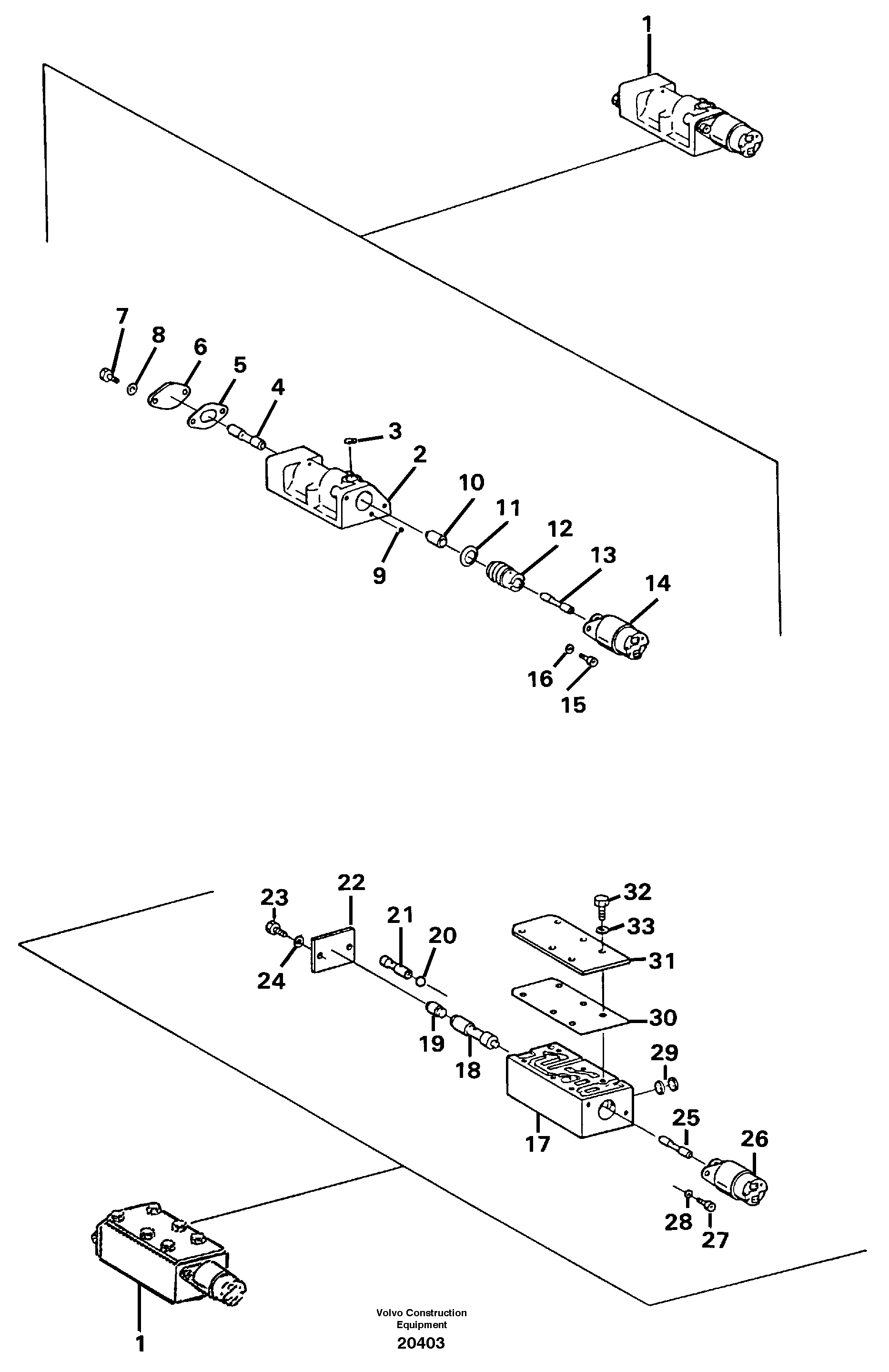 Modulation valve — volvo parts diagram