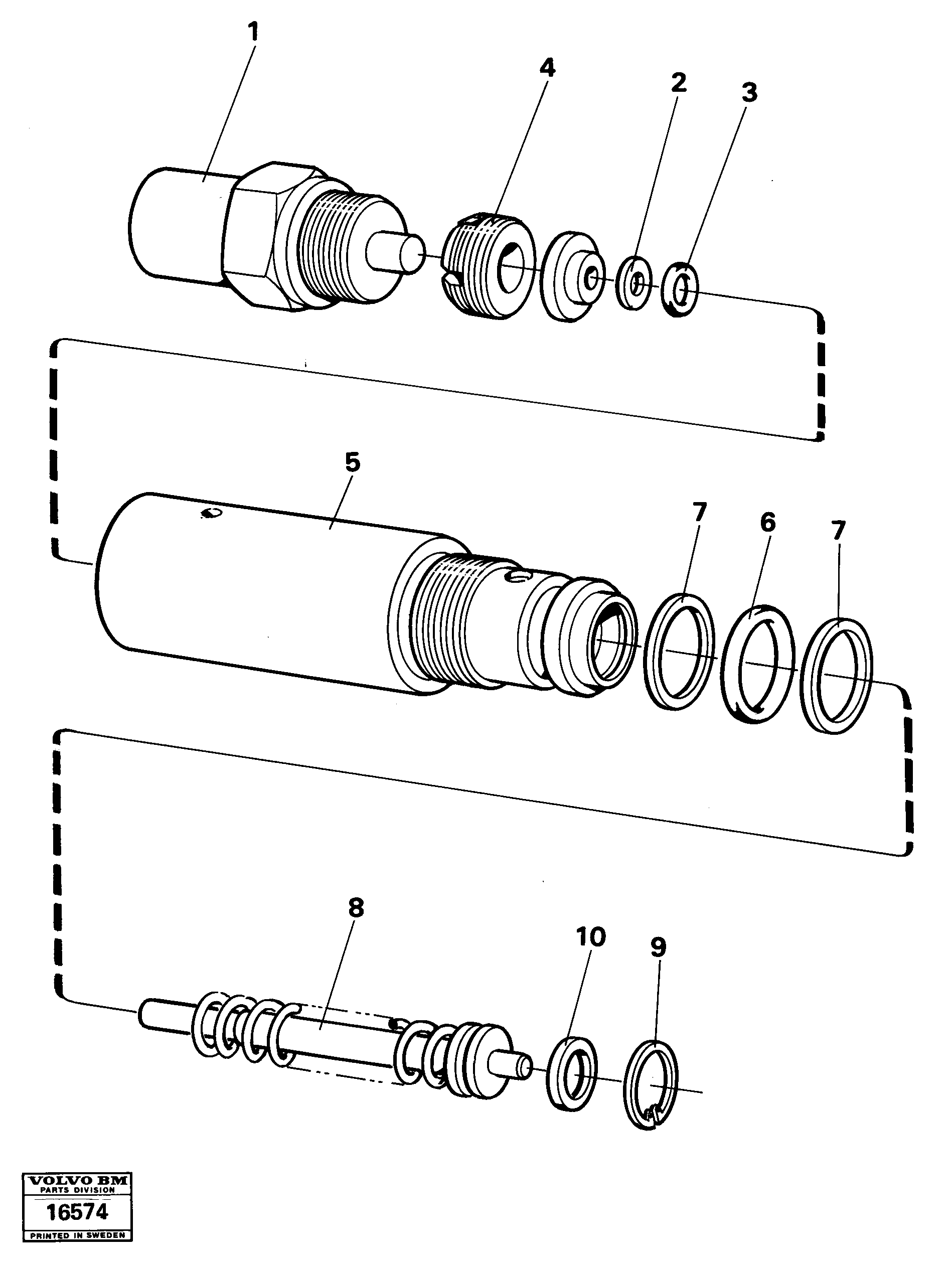 Pressure sensor — volvo parts diagram