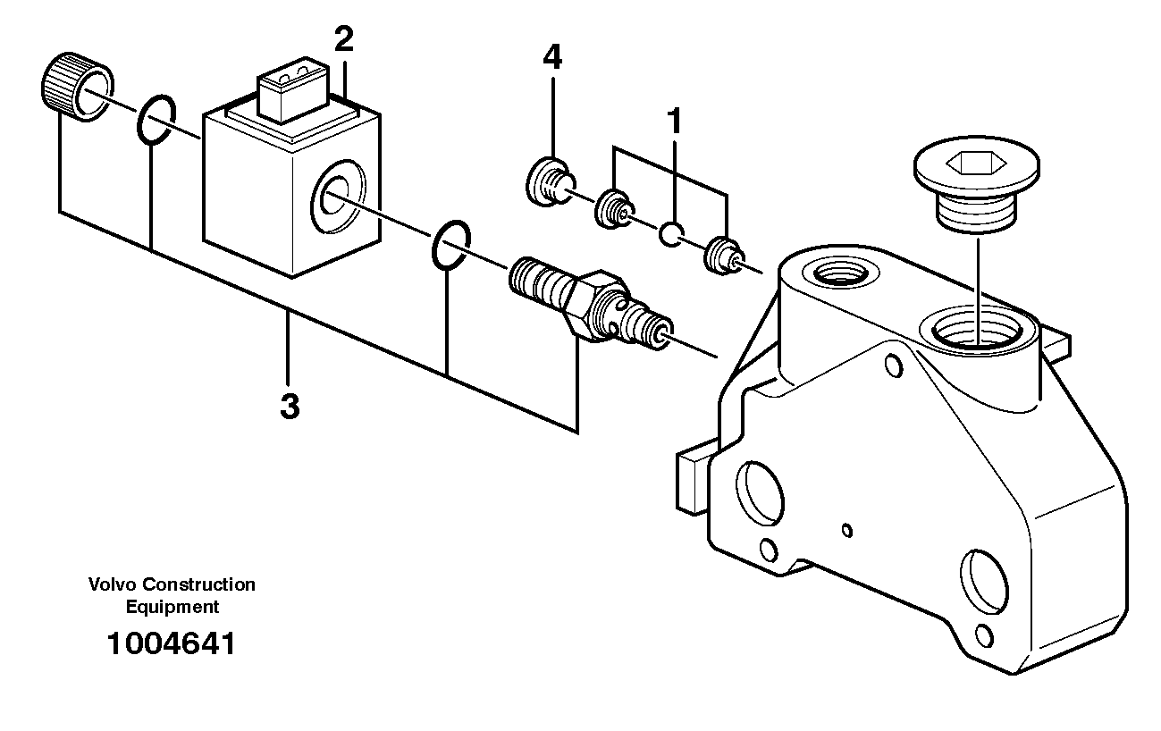 Exhaust valve — volvo parts diagram