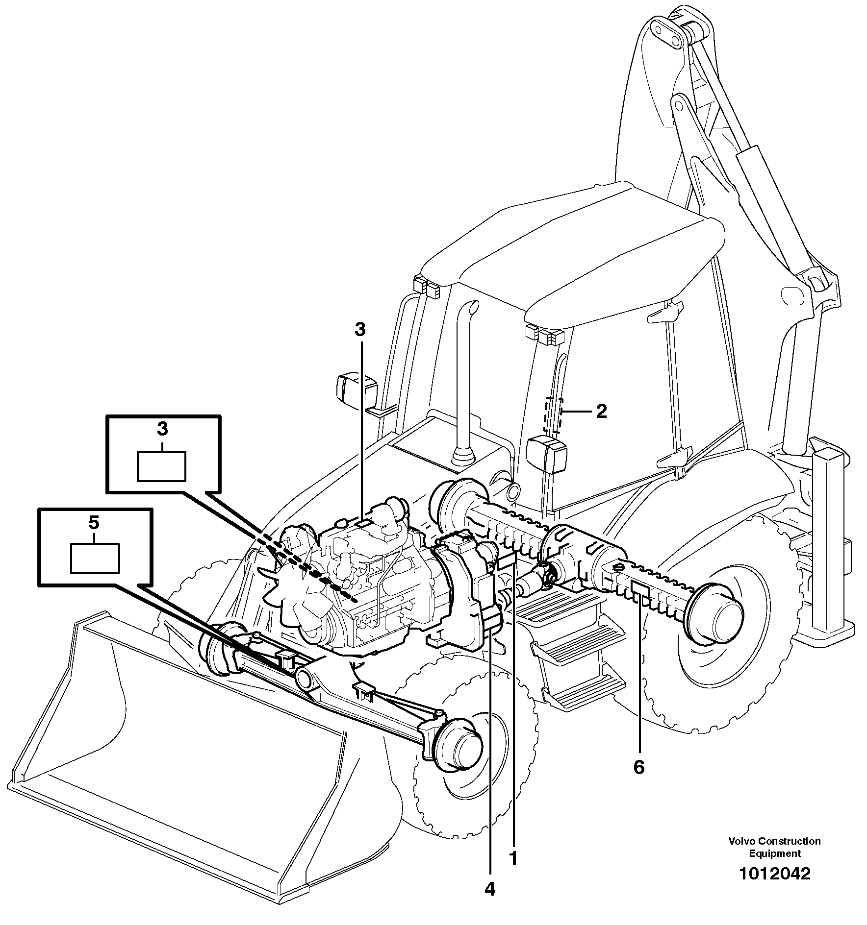 Product sign plate — volvo parts diagram